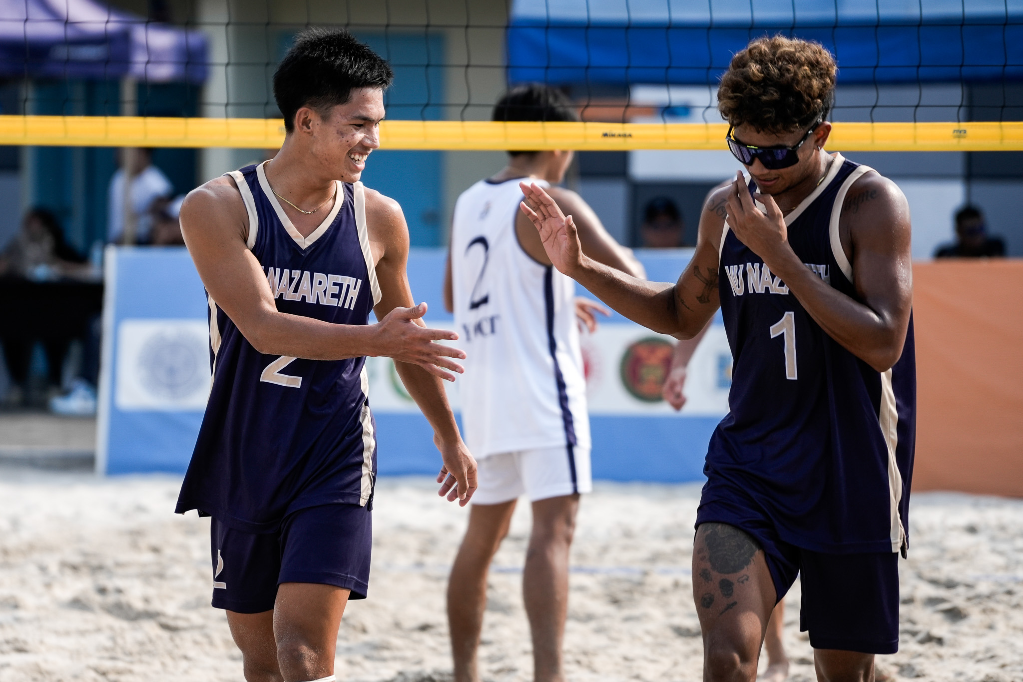 UAAP87-HSBVB-Samjo-Tan-6055 FEU-D's Cafe-Pascual, NUNS's Toos-Mangyao clinch UAAP HS Girls' Beach Volley semis slots ADMU AdU Beach Volleyball DLSU FEU News NU UAAP UE UP UST - philippine sports news