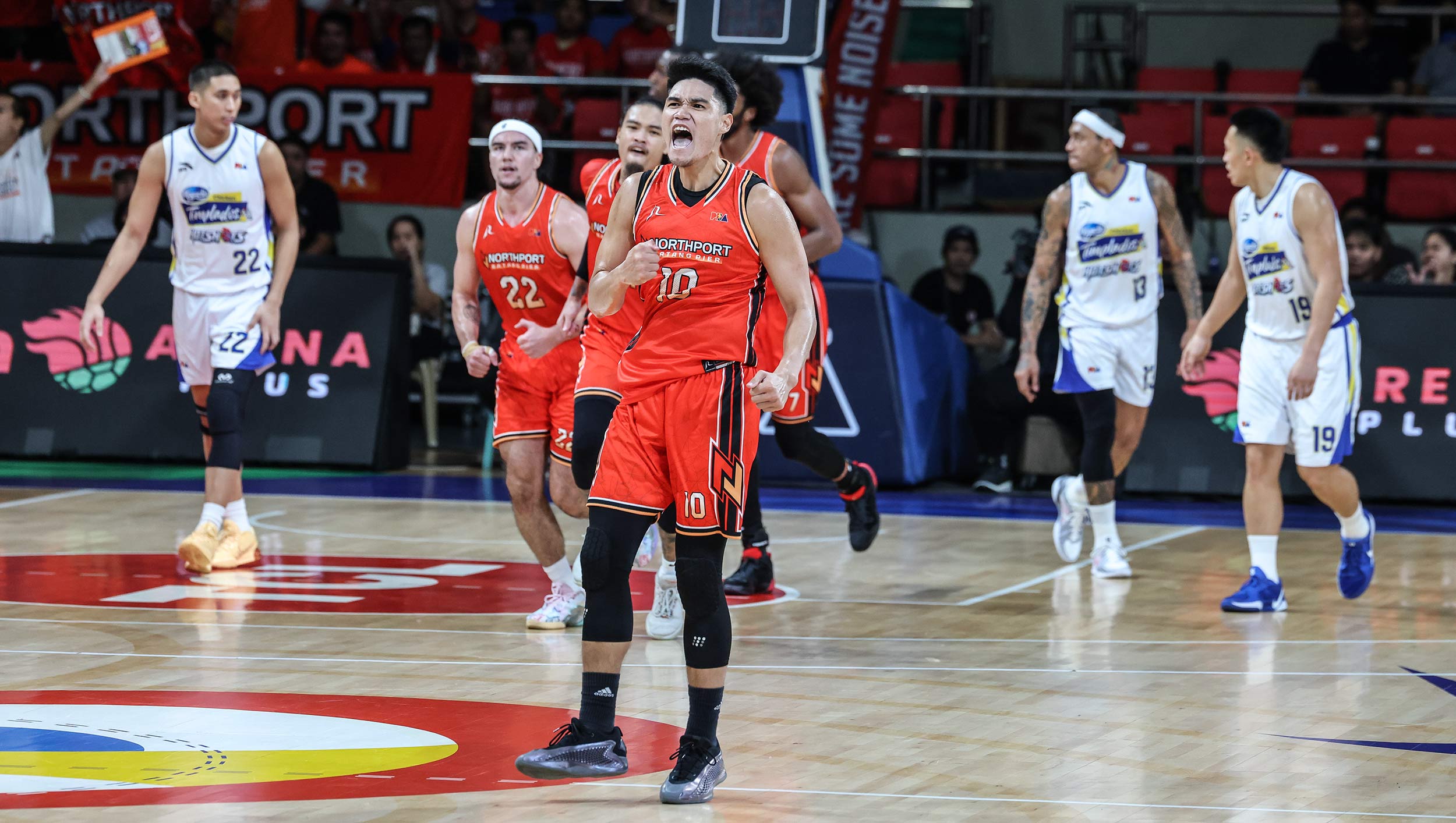 2024-25-PBA-Commissioners-Cup-QF-G1-Northport-vs-Magnolia-Arvin-Tolentino-1 Arvin Tolentino weighs NorthPort future amid overseas interest Basketball News PBA - philippine sports news