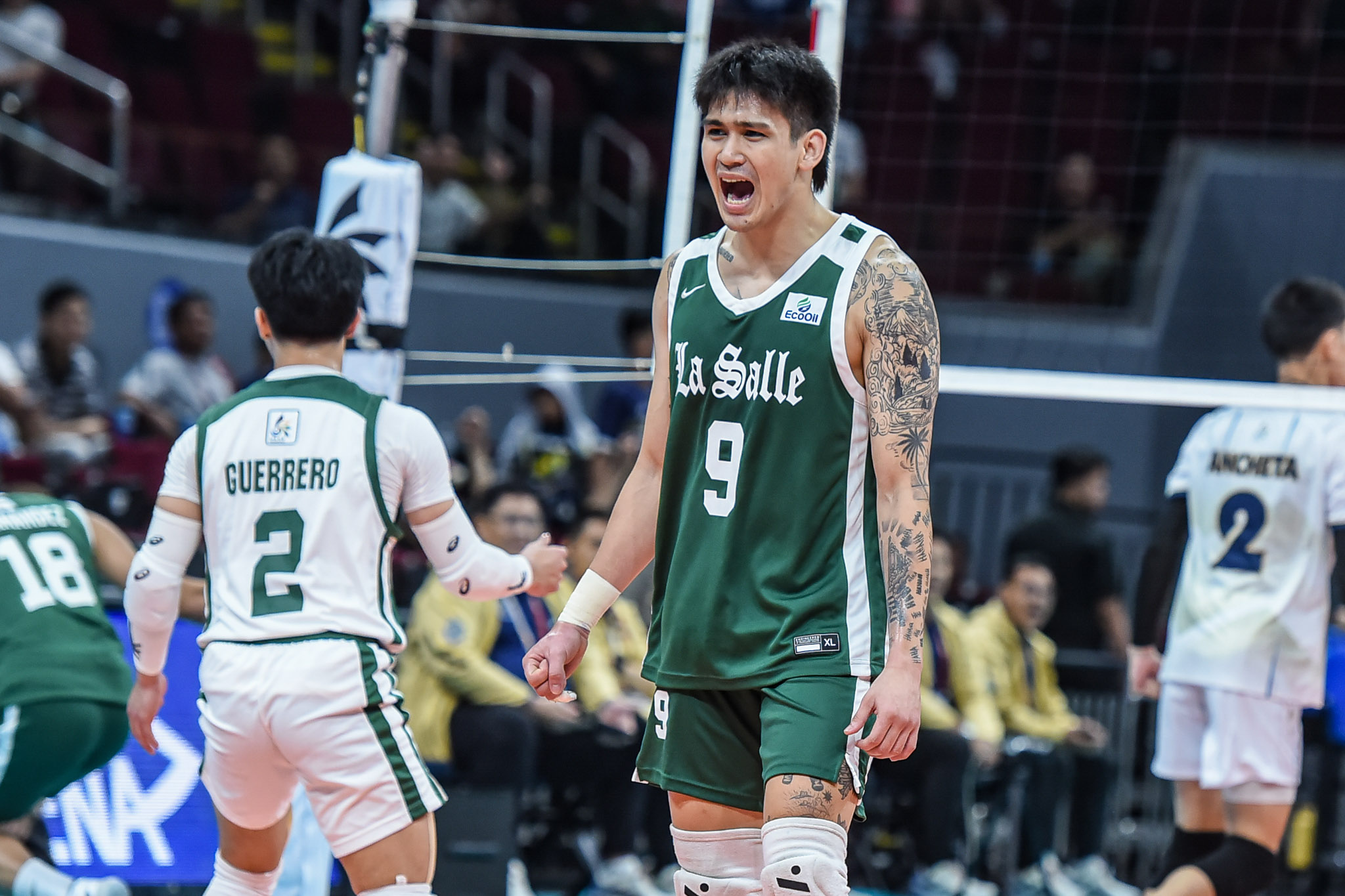 UAAP-87-MVB-DLSU-vs.-NU-Noel-Kampton-9096 NU begins UAAP Men's Volleyball title defense in style, sweeps La Salle DLSU News NU UAAP Volleyball - philippine sports news