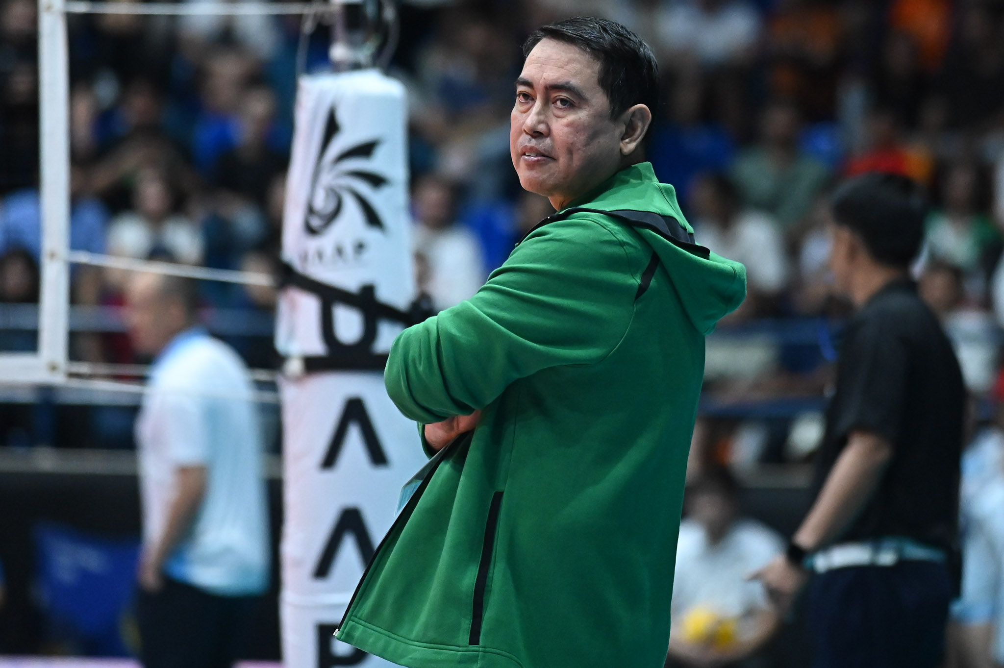 UAAP-87-WVB-DLSU-vs.-AdU-Ramil-De-Jesus-9327 Ramil de Jesus on Shaina Nitura: ‘Bata pa pero grabe maglaro' News PVL Volleyball - philippine sports news
