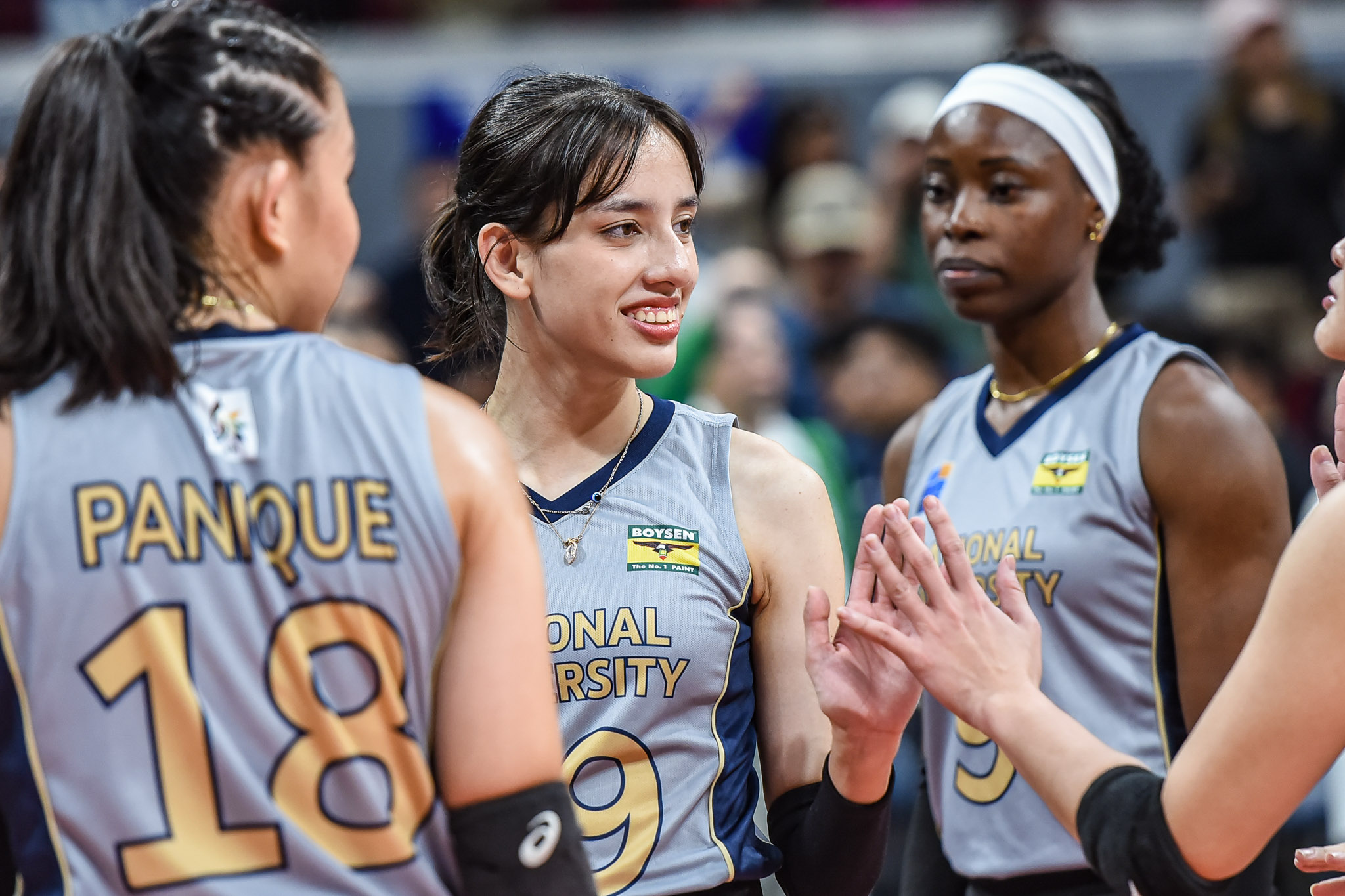 UAAP-87-WVB-DLSU-vs.-NU-Celine-Marsh-1407 NU’s golden generation guides next wave of Lady Bulldogs News NU UAAP Volleyball - philippine sports news