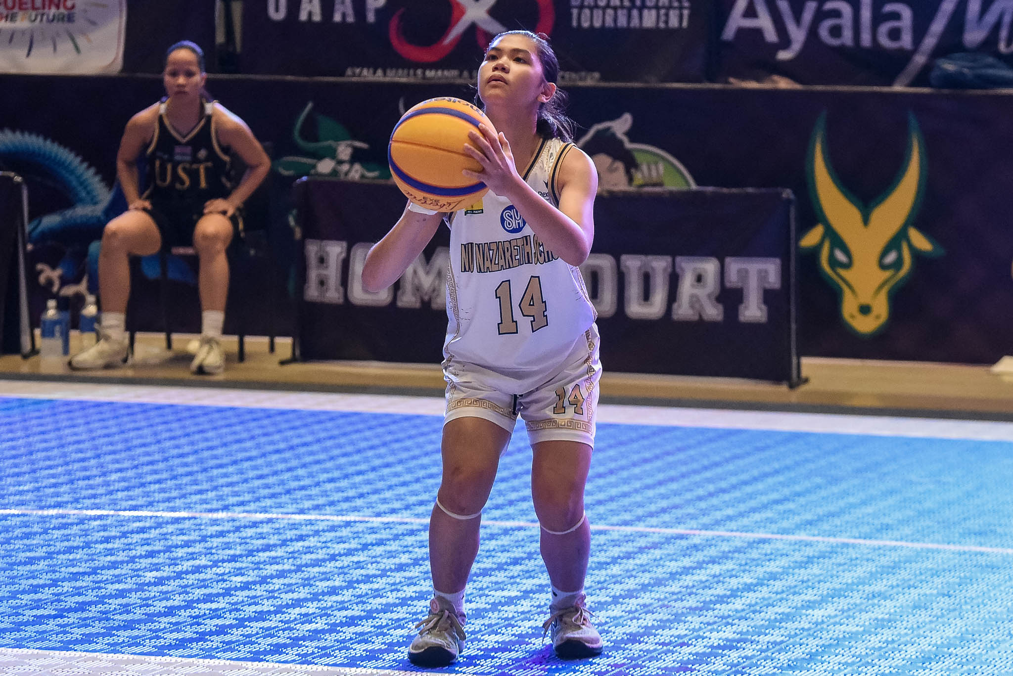 UAAP86-3X3-Aubrey-Lapasaran-6602 Aubrey Lapasaran on a mission to bring NU’s winning culture to girls’ basketball Basketball News NU UAAP - philippine sports news