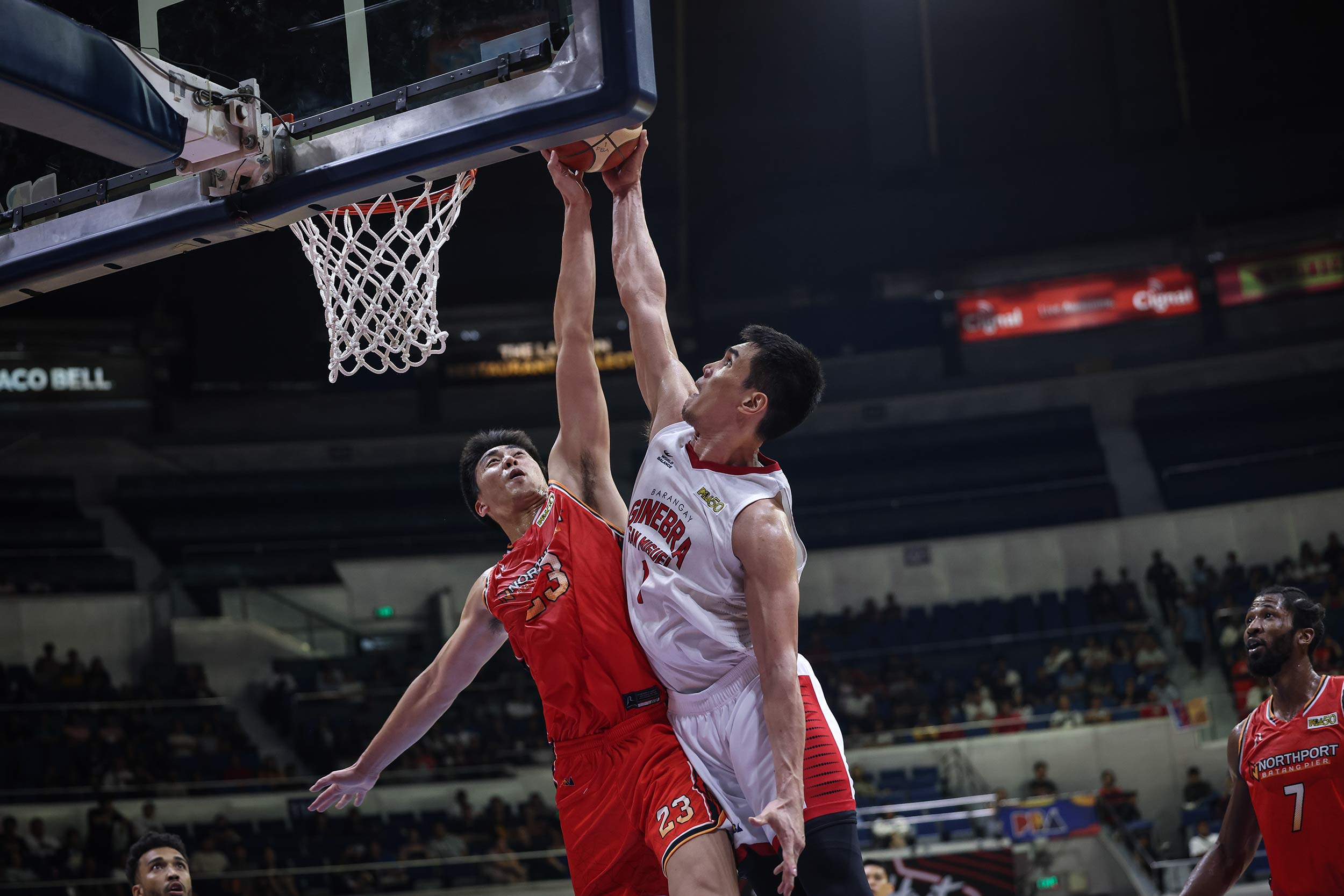 2024-25-PBA-Commissioners-Cup-SF-G4-Northport-vs-Ginebra-Troy-Rosario NorthPort survives Ginebra, forces Game 5 in PBA semifinals Basketball News PBA - philippine sports news
