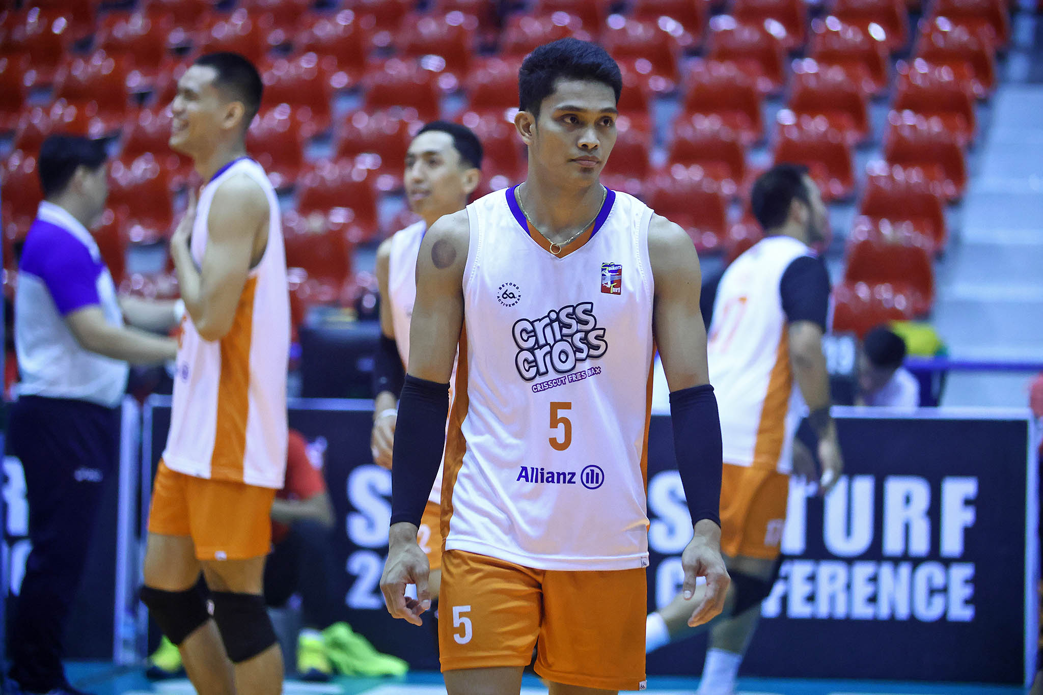 ST-2025-CKC-v-SVG-Jude-Garcia Marck Espejo returns as Criss Cross sweeps Savouge to open Spikers’ Turf semis News Spikers' Turf Volleyball - philippine sports news