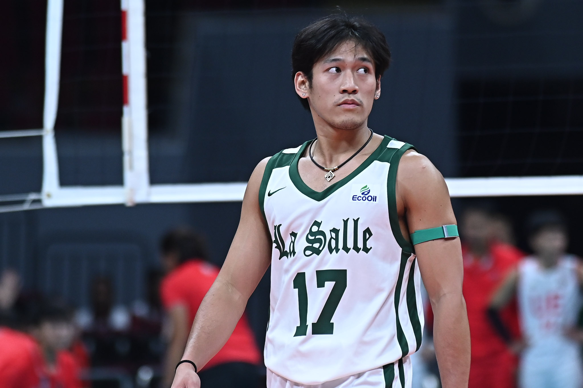 UAAP-87-MVB-DLSU-vs.-UE-Vince-Maglinao-5864 La Salle overcomes early scare, sweeps UE for solo fourth in UAAP Men's Volleyball DLSU News UAAP UE Volleyball - philippine sports news