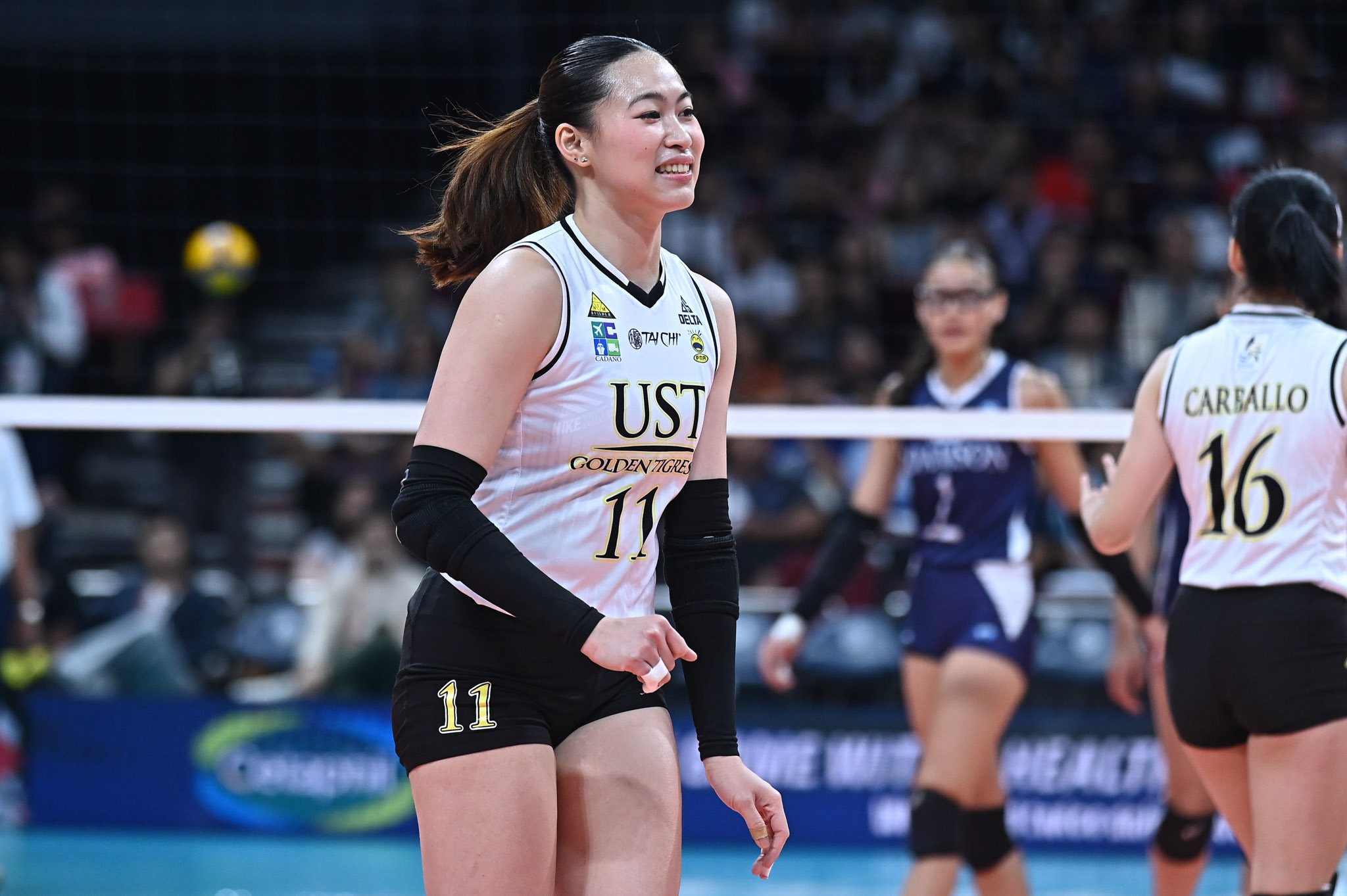 UAAP-87-WVB-UST-vs.-AdU-Pia-Abbu-2266 UST roars to third straight win in UAAP Women's Volleyball, outlasts Adamson in 4 AdU News UAAP UST Volleyball - philippine sports news
