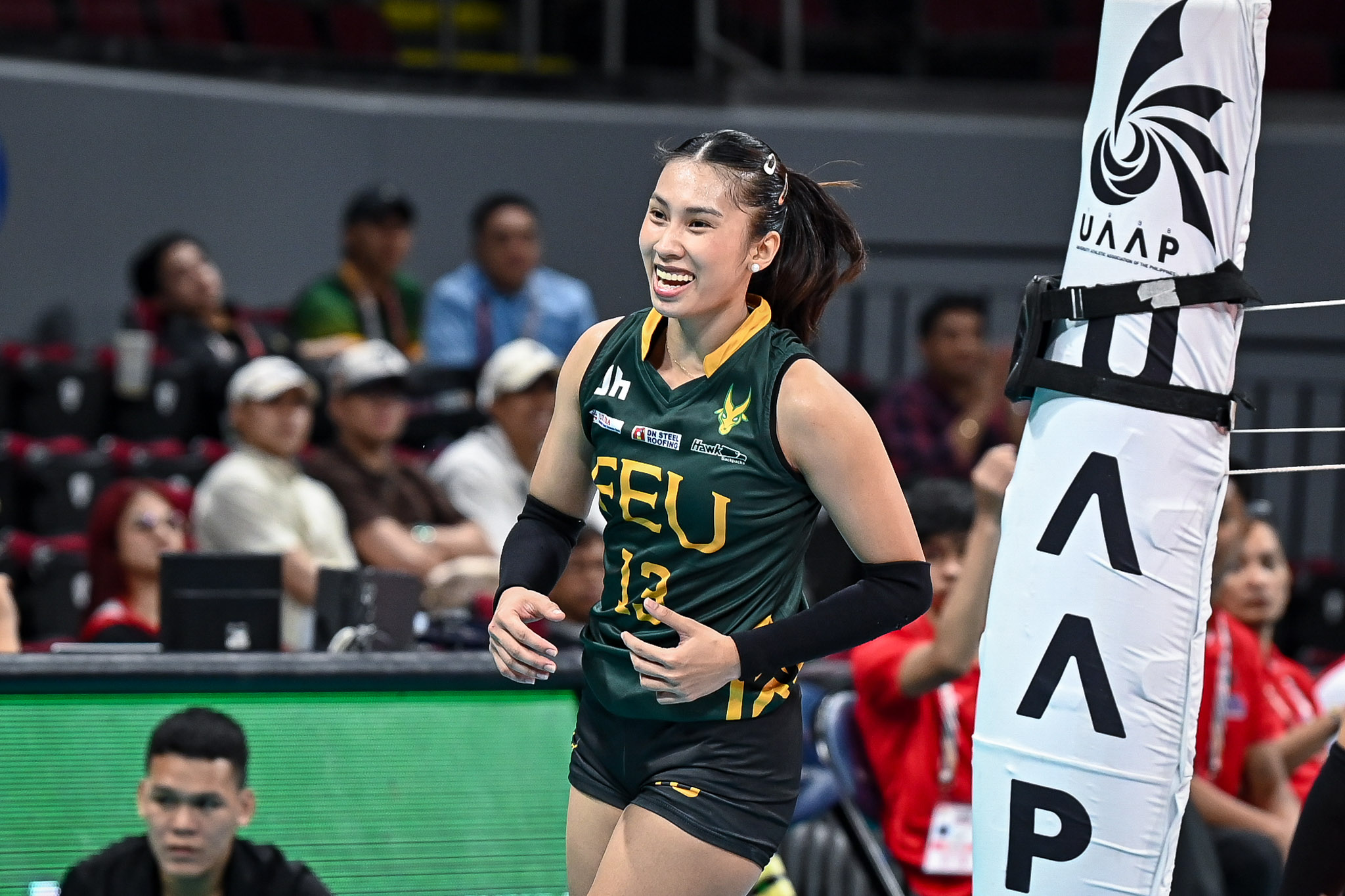 UAAP87-WVB-ALY-DEVOSORA-1238 FEU sweeps UE, climbs to solo third in UAAP Women's Volleyball FEU News UAAP UE Volleyball - philippine sports news