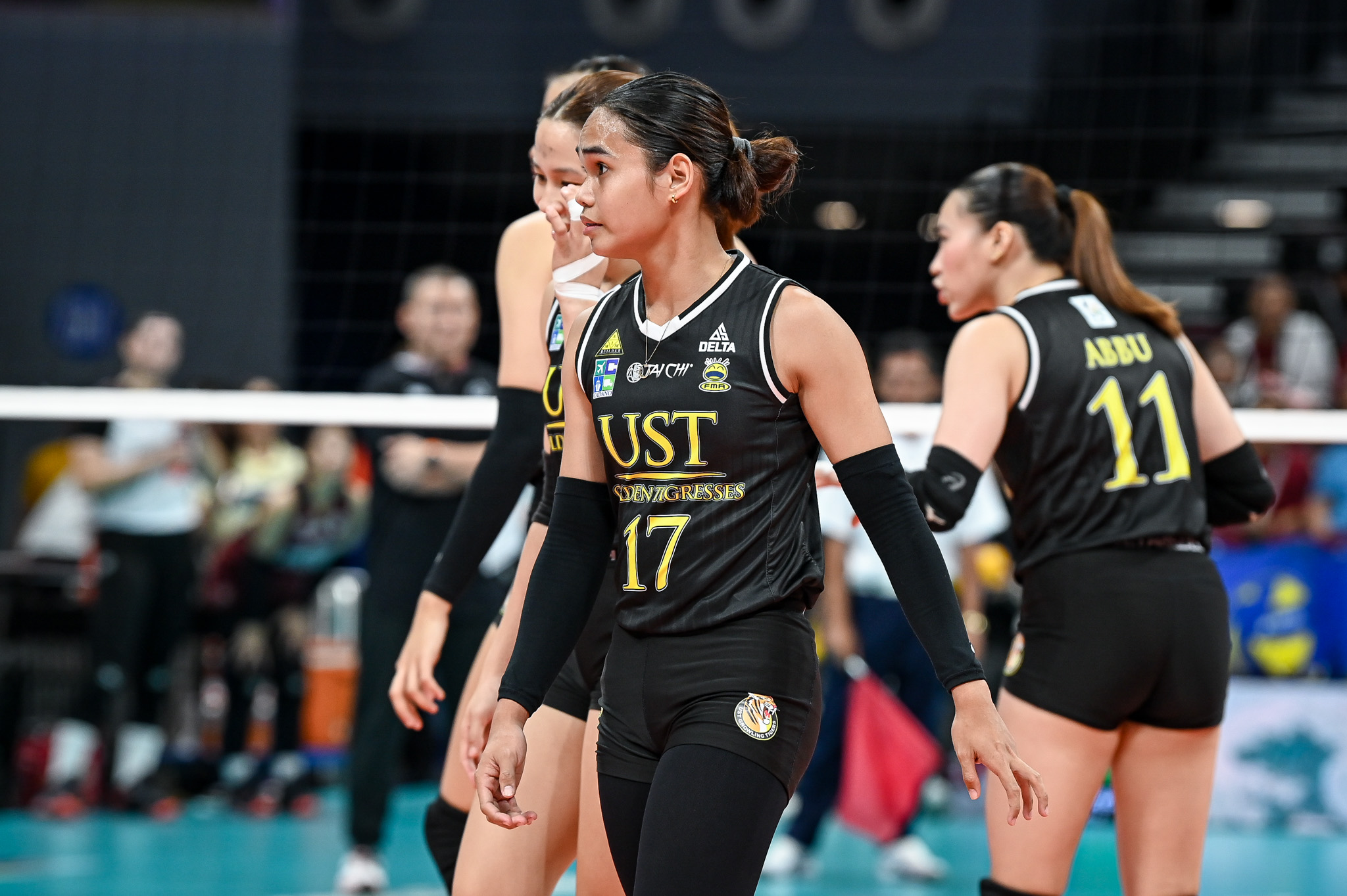 UAAP87-WVB-Angge-Poyos-1596 UST surges past UP, strengthens hold on second in UAAP Women's Volleyball News UAAP UP UST Volleyball - philippine sports news