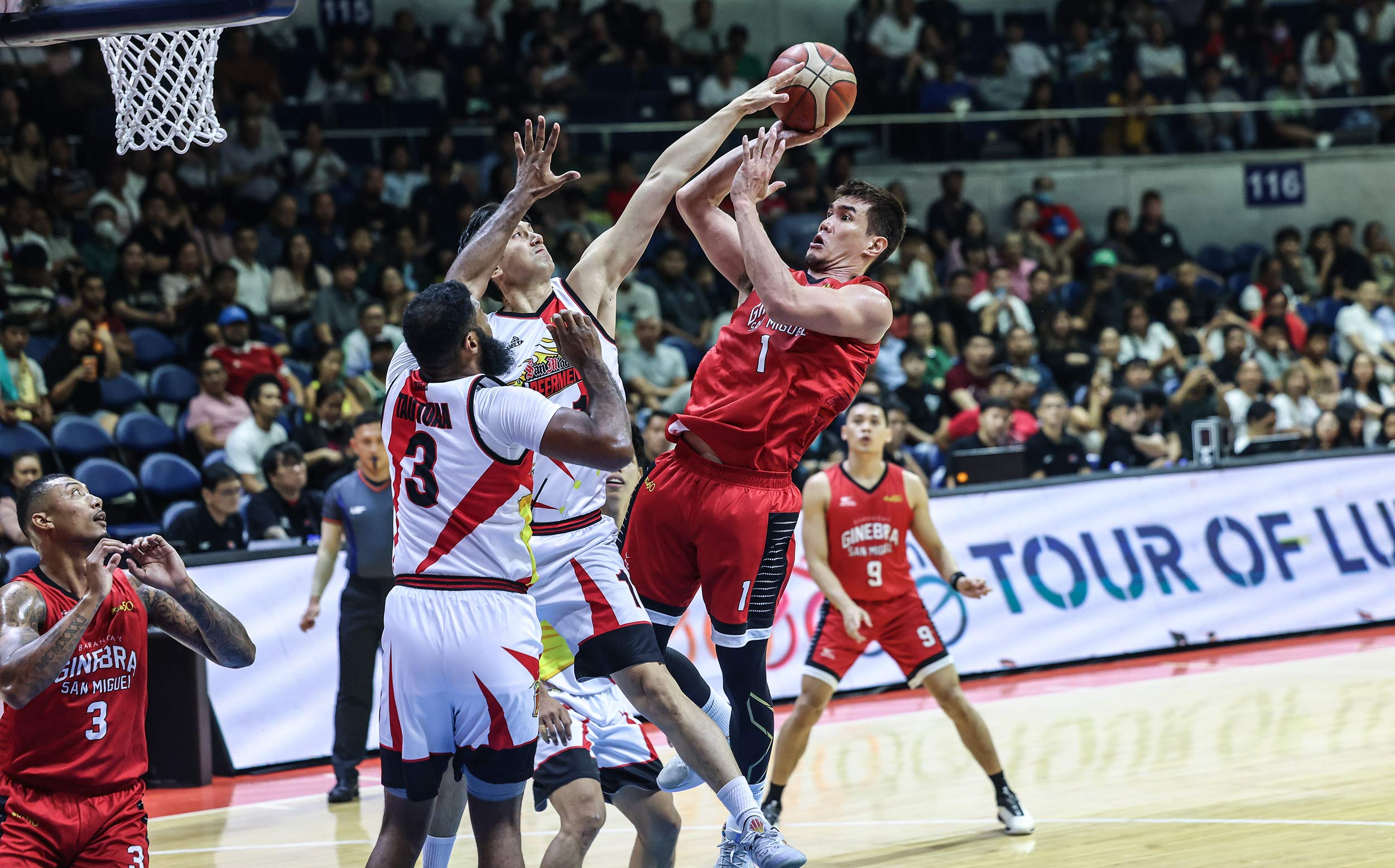 2025-PBA-Philippine-Cup-Ginebra-vs-San-Miguel-Troy-Rosario San Miguel bludgeons 'unprepared' Ginebra, leaves Tim Cone embarrassed Basketball News PBA - philippine sports news