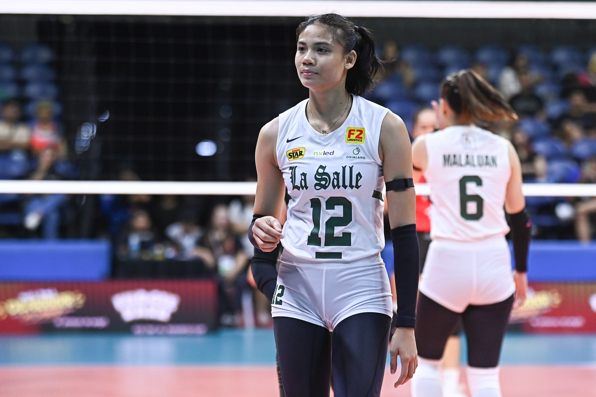 UAAP-87-WVB-DLSU-vs.-UE-Angel-Canino-5841 La Salle fends off UE's challenge, keeps grip on second in UAAP women's volleyball DLSU News UAAP UE Volleyball - philippine sports news