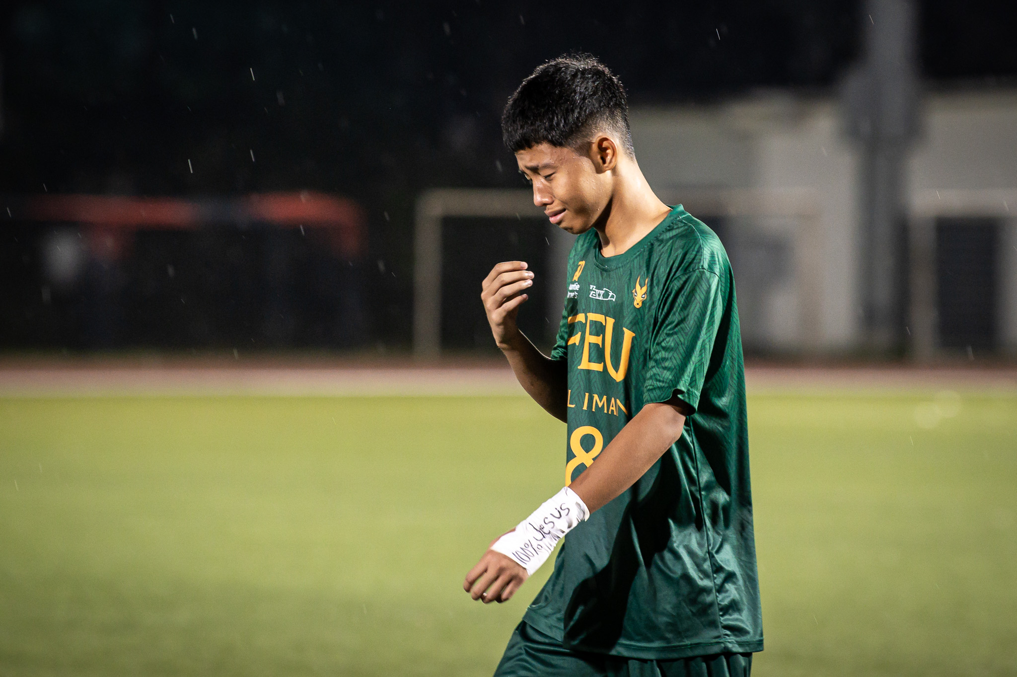 UAAP87-BFB-Jerriemy-Biton-9432 Jerriemy Biton earns accolades, but misses out on one that mattered most FEU Football News UAAP - philippine sports news