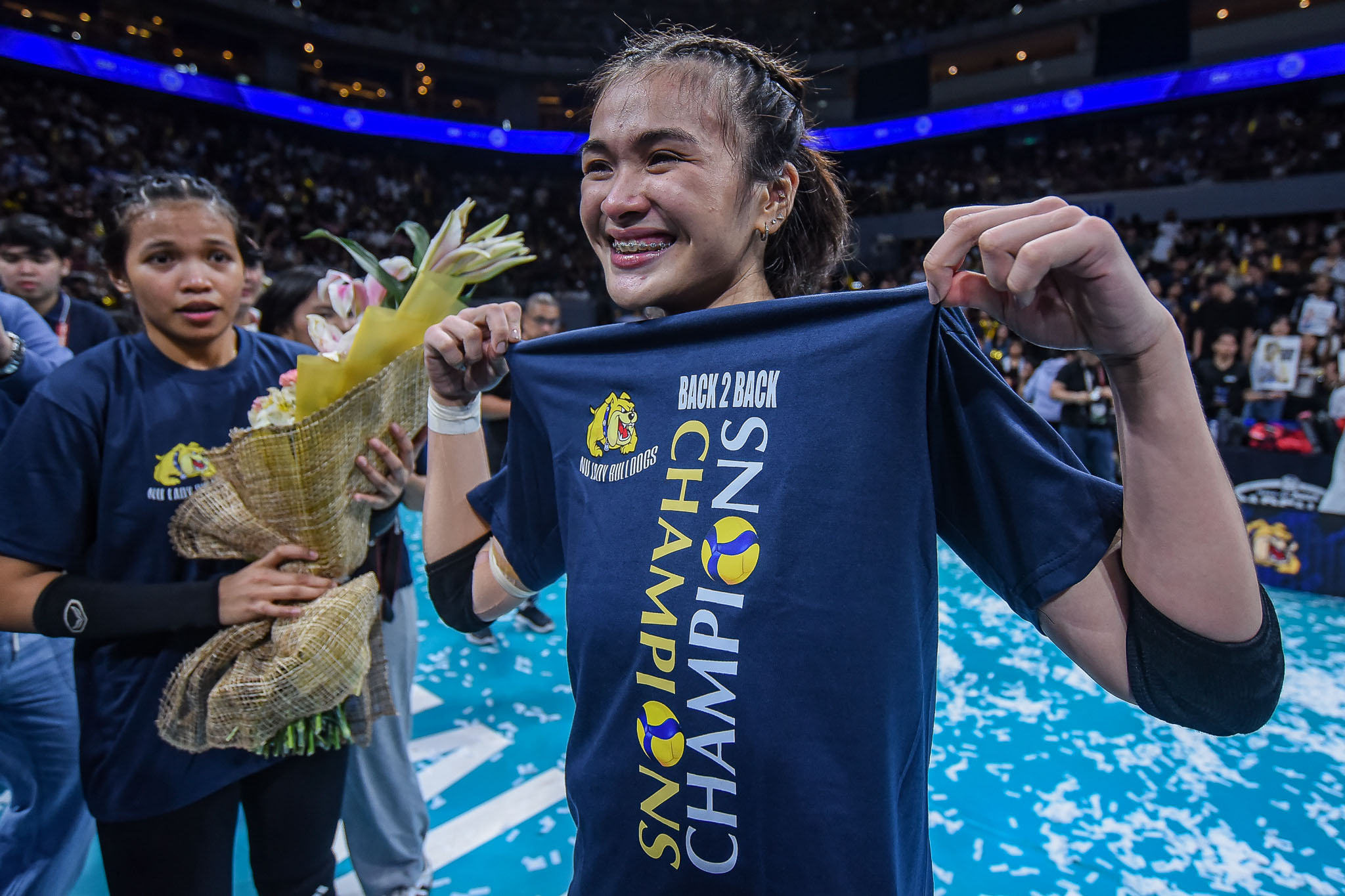 UAAP-87-WVB-Finals-G2-DLSU-vs.-NU-Bella-Belen-1649 ‘Home Court’ Feels: Bella Belen shines in first PVL game back at MOA Arena News PVL Volleyball - philippine sports news