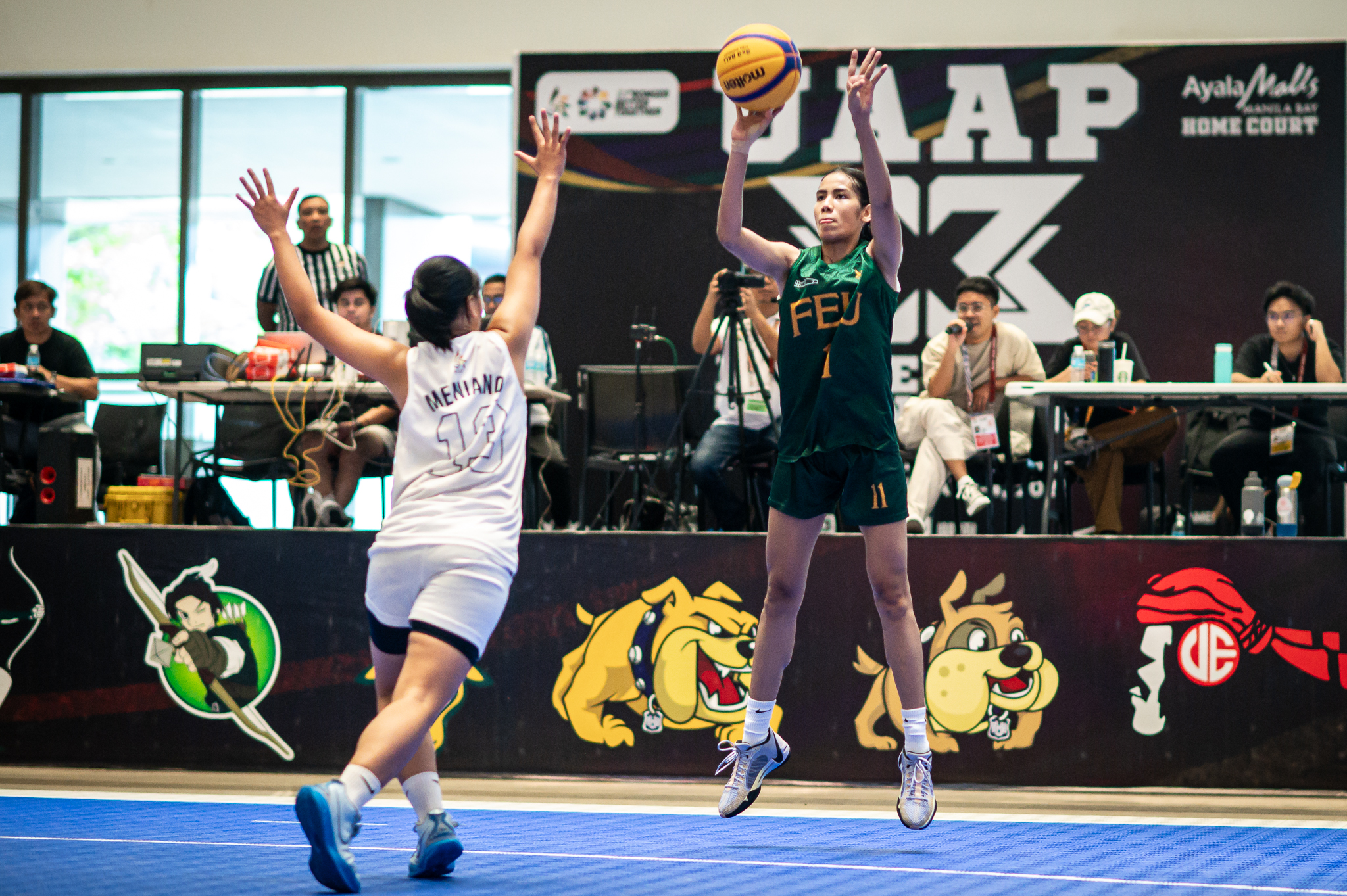UAAP87-3X3-Yvette-Villanueva-6365 La Salle secures final UAAP men's 3x3 semis slot, eliminates UE 3x3 Basketball ADMU AdU DLSU FEU News NU UAAP UE UP UST - philippine sports news