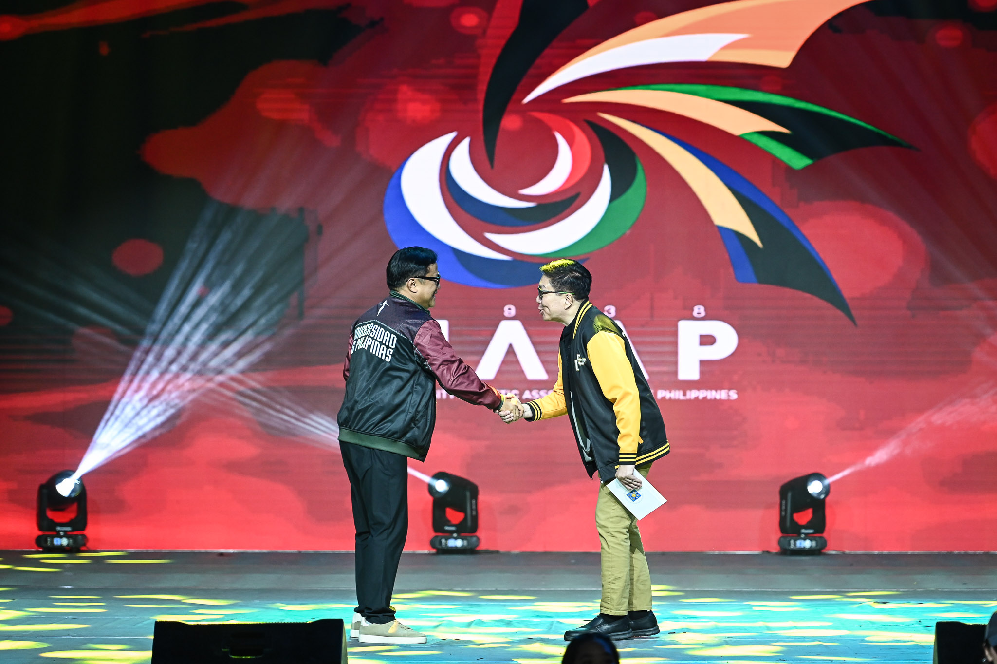 UAAP87-Closing-Atty-Angelo-Jimenez-UP-Fr.-Richard-Ang-UST-4193 UST braces for compressed UAAP Season 88 first sem due to FIVB worlds, SEAG Basketball News UAAP UST - philippine sports news