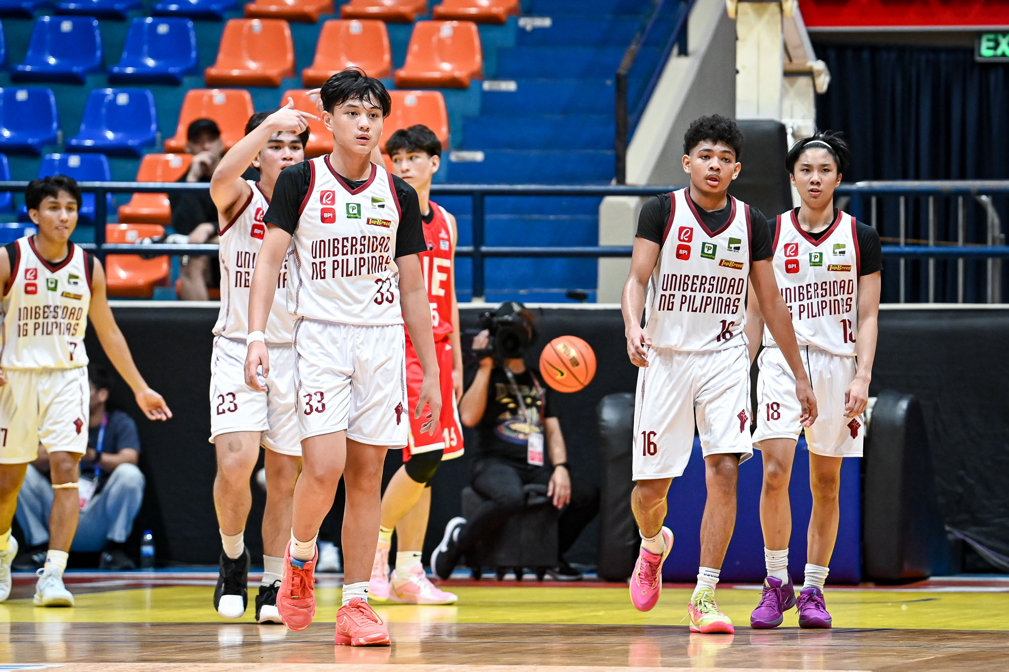 UAAP87-JRS-BASKETBALL-JHUSTIN-HALLARE-NATHAN-EGEA-ROCCO-MELICOR-9951 Jhustin Hallare vows to represent UPIS with pride in Gilas Boys Basketball Gilas Pilipinas News UAAP UP - philippine sports news