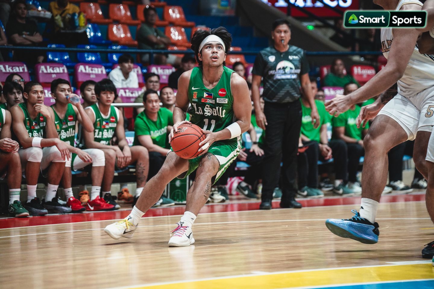 2025-Filoil-DLSU-vs-NU-Jacob-Cortez Jacob Cortez watches with pride as bro Mikey seals La Salle’s win Basketball DLSU News UAAP - philippine sports news