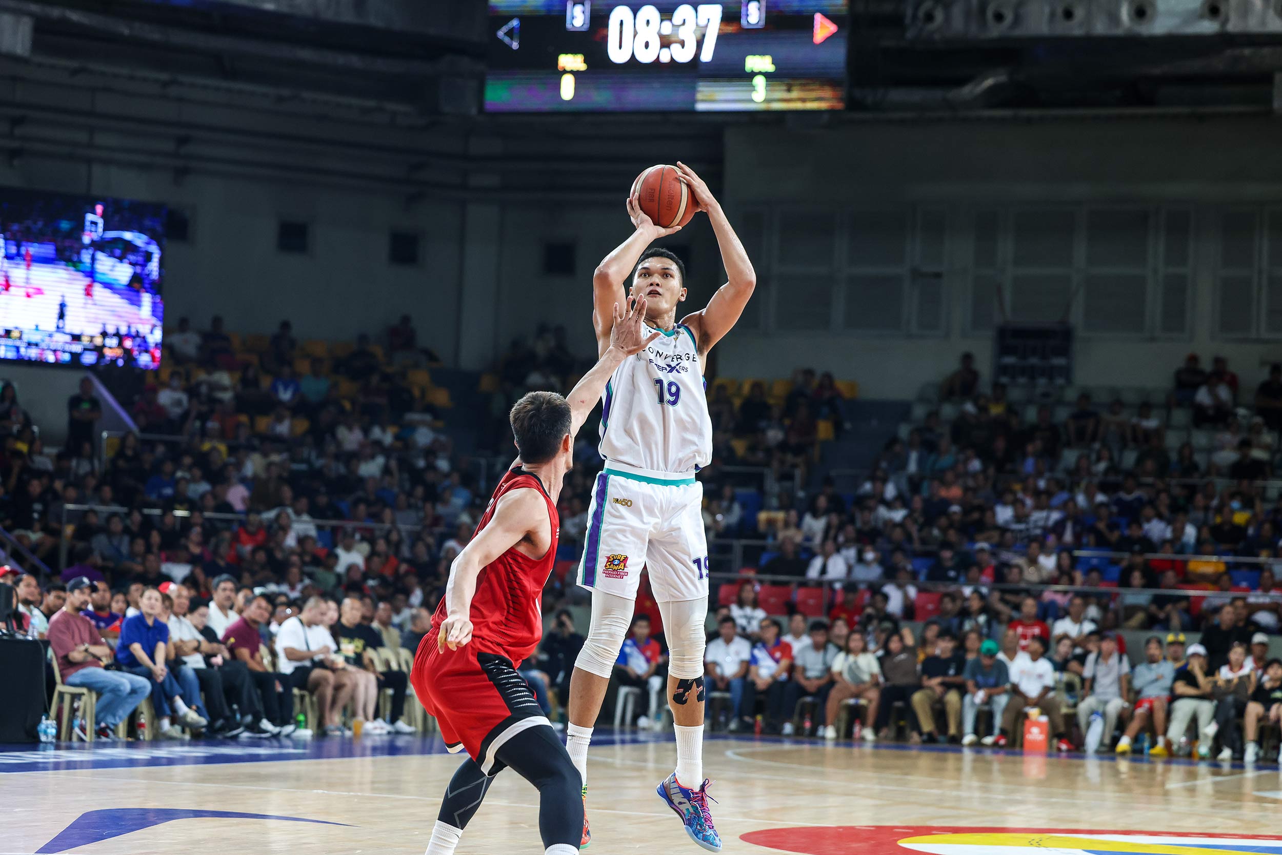 2025-PBA-Philippine-Cup-QF-G1-Ginebra-vs-Converge-Justine-Baltazar Trollano earns PBA 'Mr. Quality Minutes' as 6 standouts from stacked 2024 class make All-Rookie Squad Basketball News PBA - philippine sports news