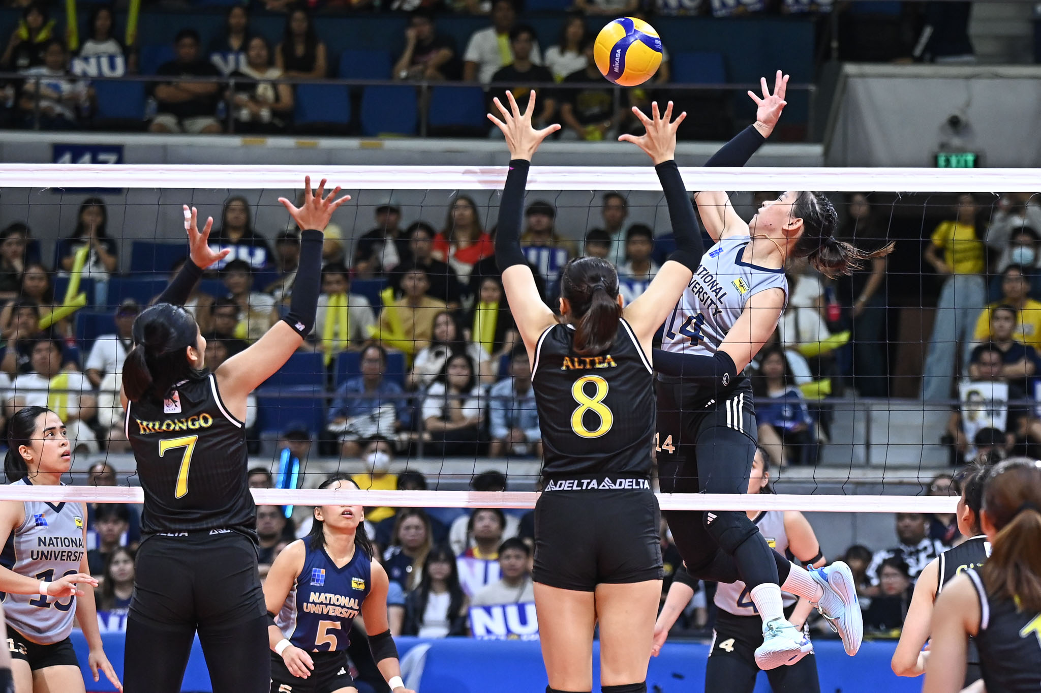 UAAP-87-WVB-NU-vs.-UST-Erin-Pangilinan-3719 Erin Pangilinan excited to develop under Shaq delos Santos News PVL Volleyball - philippine sports news