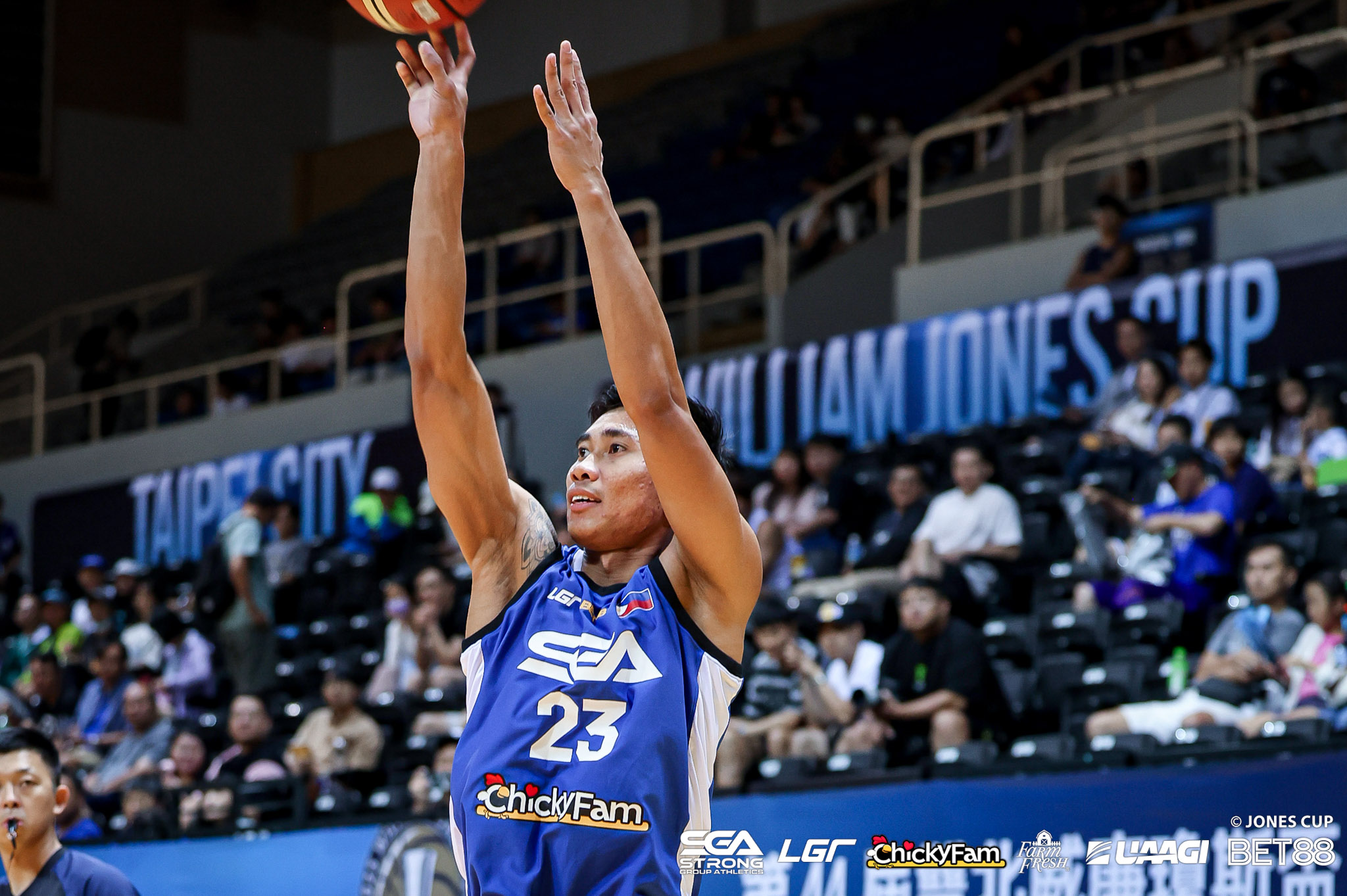 2025-Jones-Cup-Strong-Group-vs-Bahrain-Rhenz-Abando Strong Group dominates Bahrain, becomes first PH team to repeat in Jones Cup Basketball News - philippine sports news
