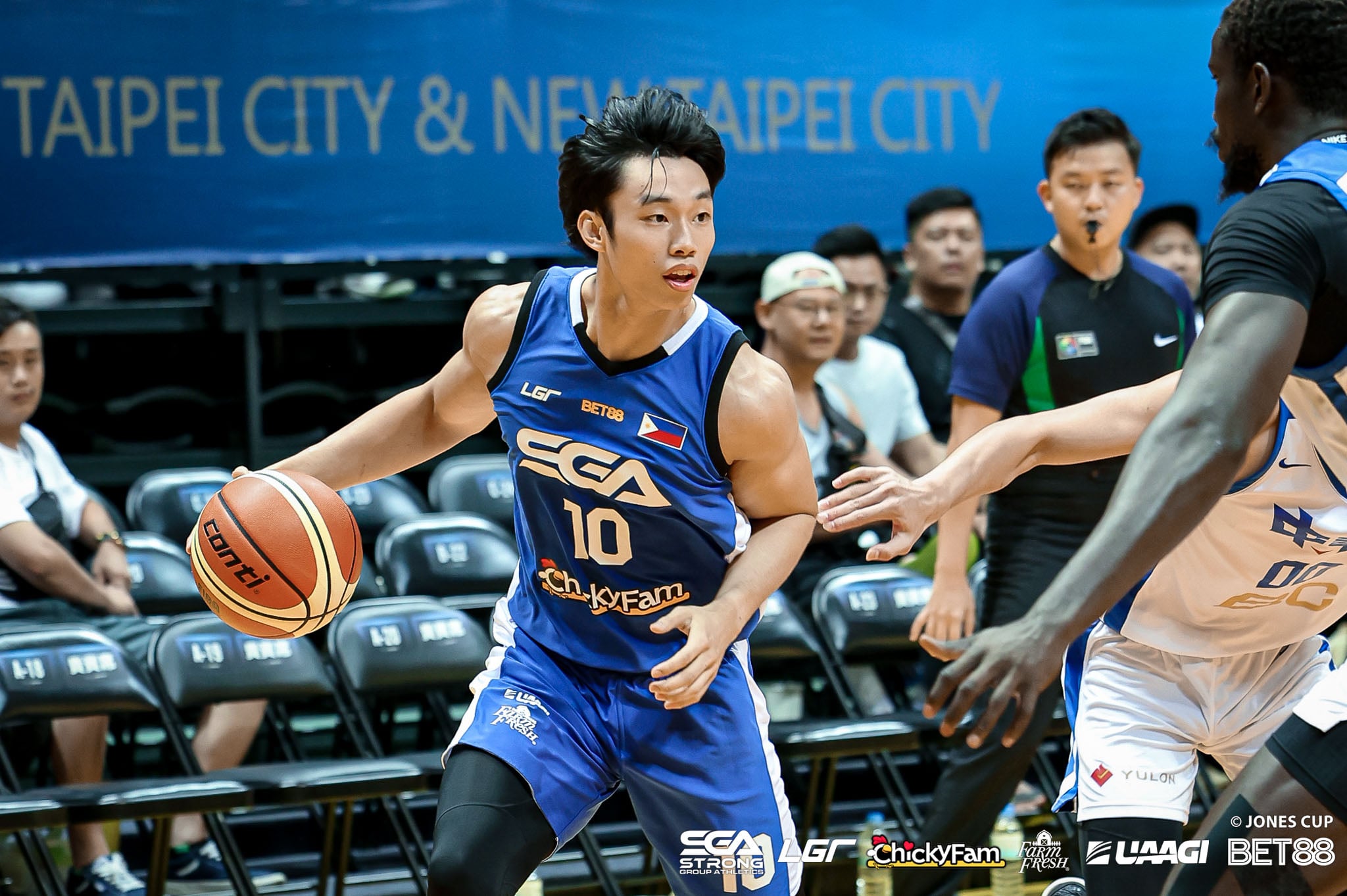 2025-Jones-Cup-Strong-Group-vs-Chinese-Taipei-White-Dave-Ildefonso Converge plays long game with Dave Ildefonso amid Abra contract Basketball MPBL News PBA - philippine sports news