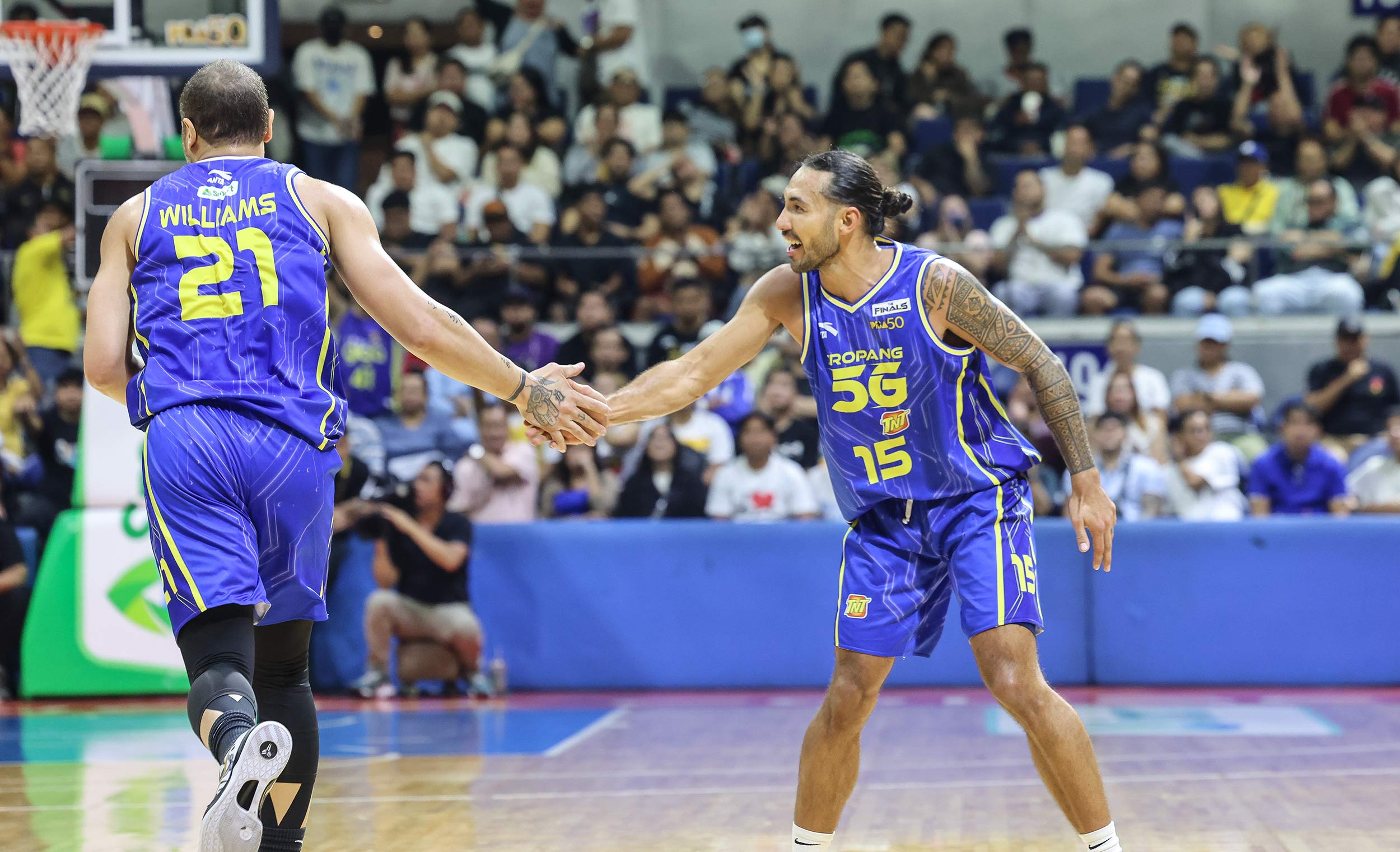 2025-PBA-Philippine-Cup-Finals-G1-SMB-vs-TNT-Jordan-Heading TNT claims PBA Finals opener after review nullifies go-ahead basket Basketball News PBA - philippine sports news