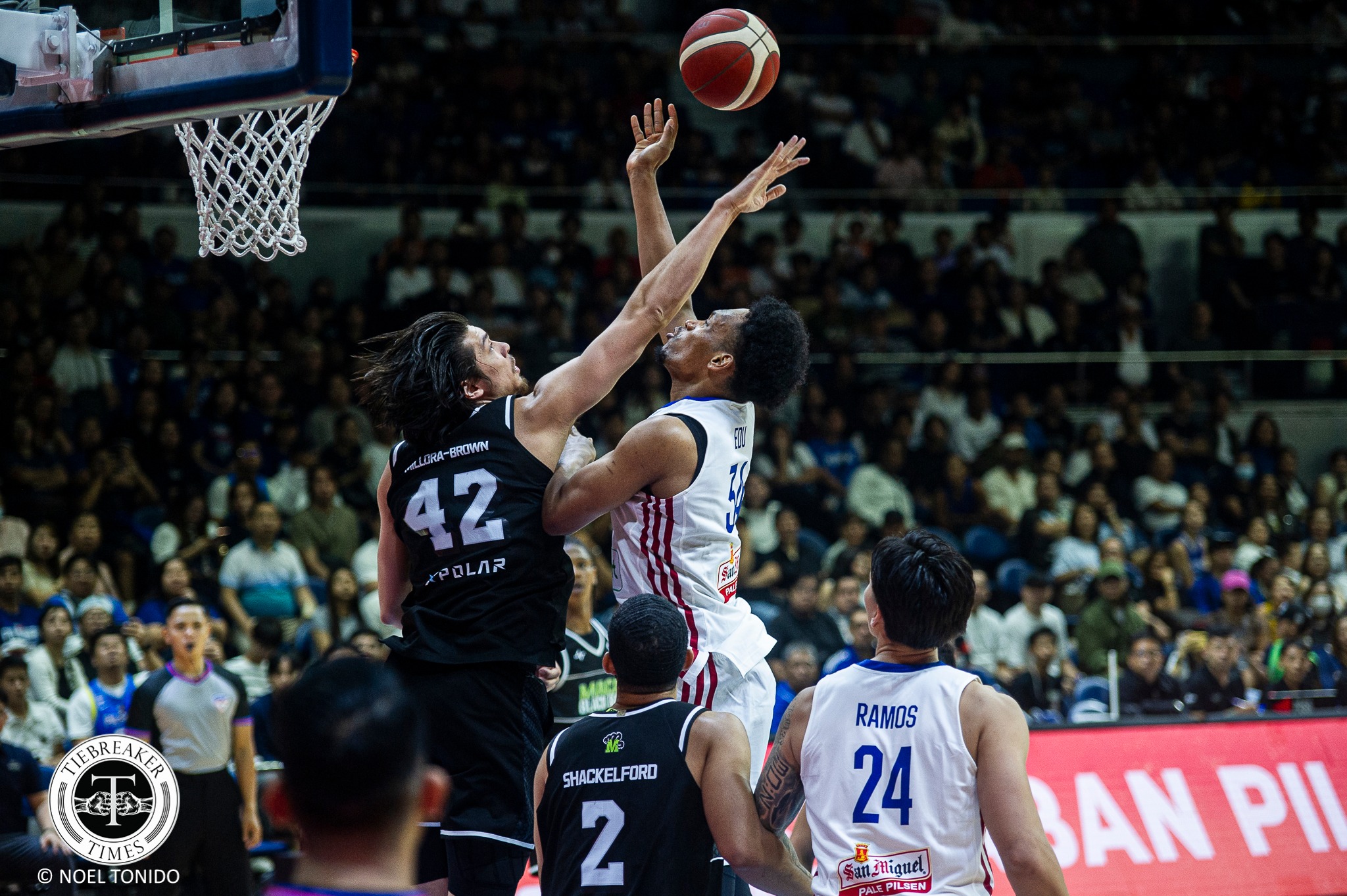 Gilas-vs-Macau-Quintin-Millora-Brown-vs-AJ-Edu Millora-Brown confident in case to be recognized as Gilas local Basketball News - philippine sports news