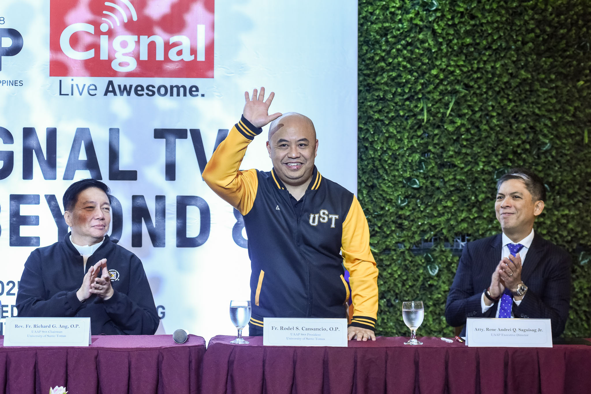 UAAP-Season-88-UAAP-x-Cignal-Partnership-Commitment-Fr.-Rodel-Cansancio UAAP braces for calendar crunch with FIVB hosting, SEA Games on horizon 2025 FIVB World Men’s Championship 2025 SEA Games News UAAP - philippine sports news