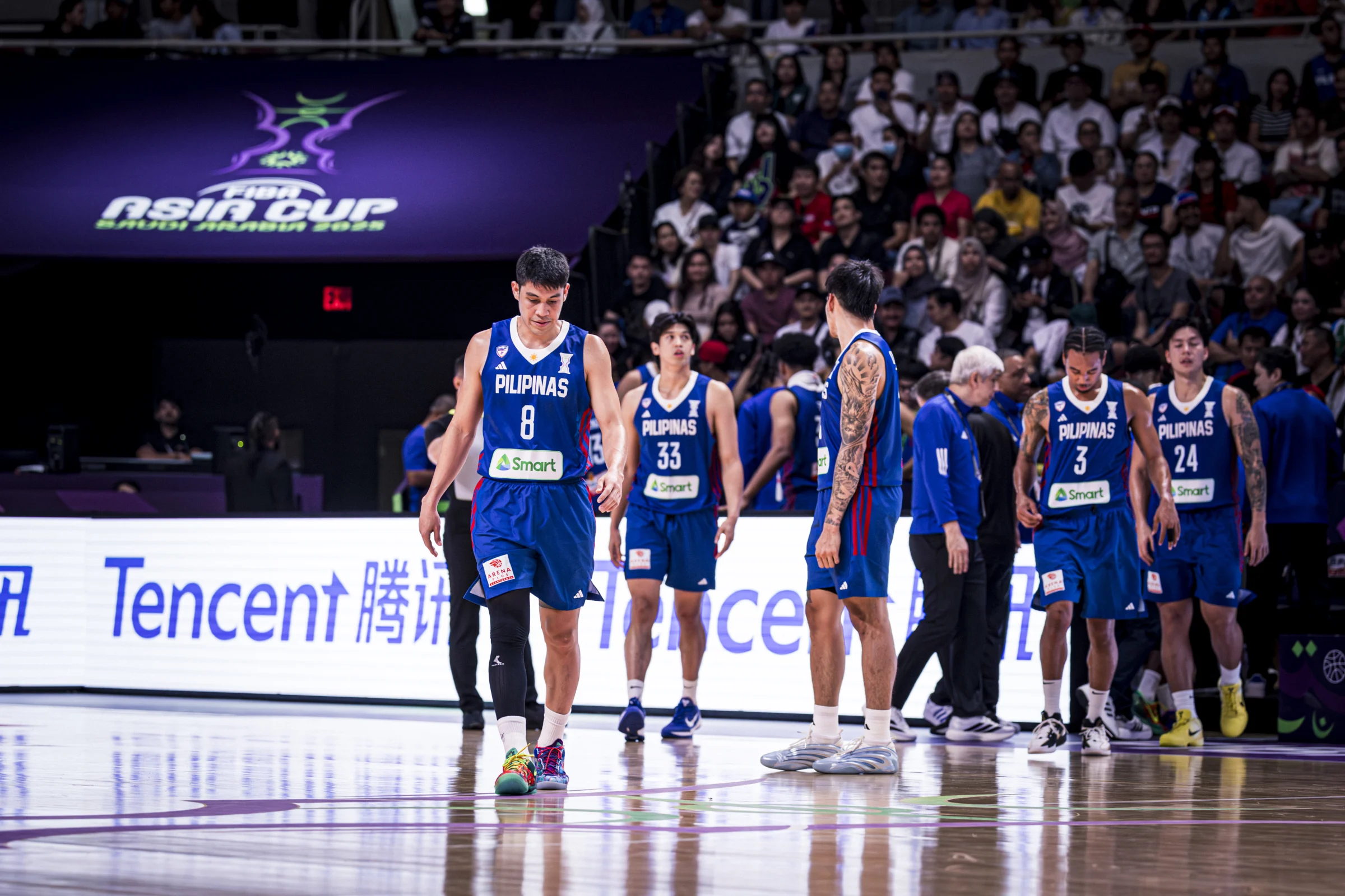 2025-FIBA-Asia-Cup-Gilas-Men-vs-Iraq-Calvin-Oftana Injuries force Oftana out of Gilas duty for World Cup qualifiers Basketball Gilas Pilipinas News PBA - philippine sports news