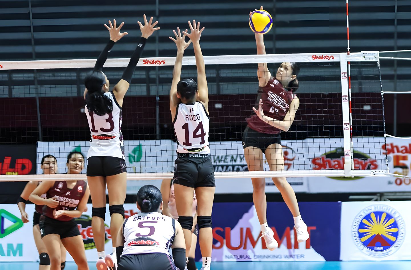 2025-SSL-UP-vs-Davao-Casiey-Dongallo NU, UP show early dominance in SSL Invitationals Davao News NU PSL UP Volleyball - philippine sports news