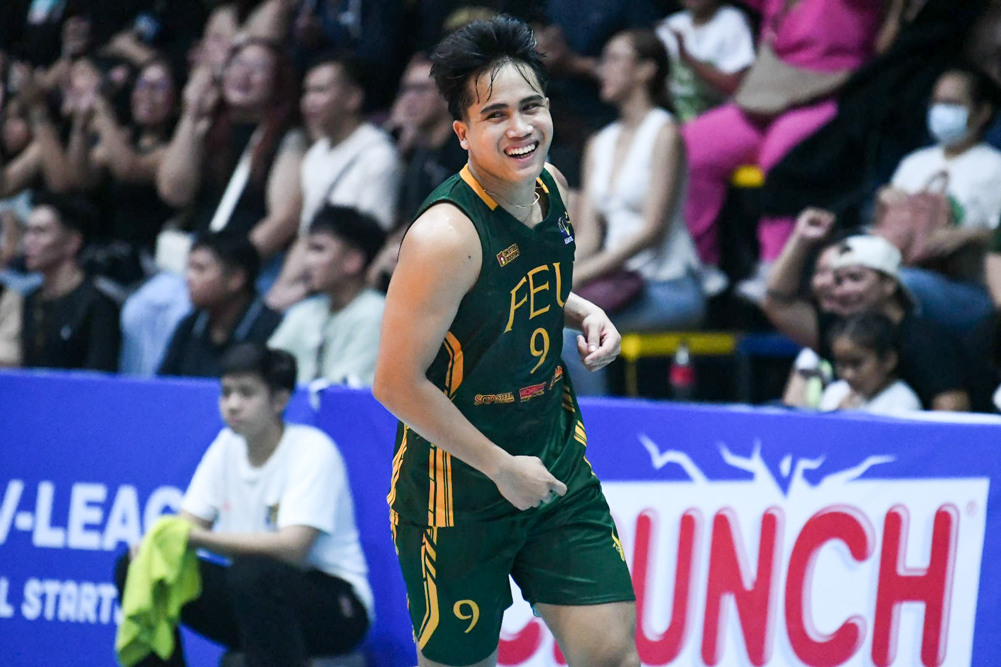 V-League-2025-DLSU-Green-Spikers-vs-FEU-Tamaraws-Zhydryx-Saavedra La Salle survives FEU in V-League finals rematch, secures first semis berth AU CSB DLSU FEU News V-League Volleyball - philippine sports news