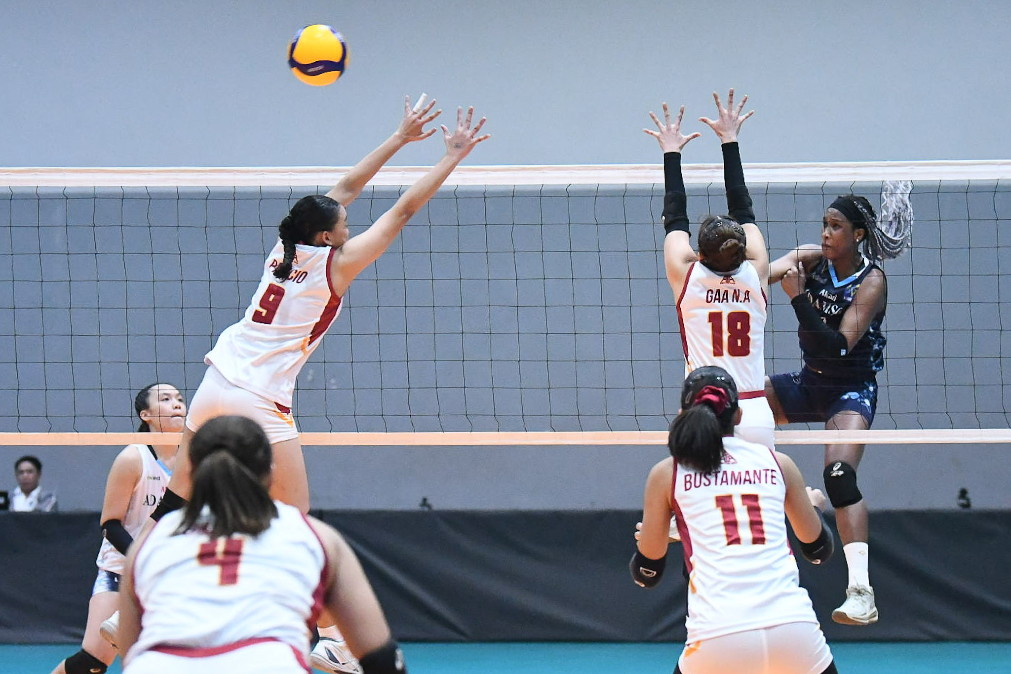 V-League-2025-Lady-Altas-vs-Lady-Falcons-Frances-Mordi FEU, Adamson open Women's V-League campaigns with statement wins ahead of clash AdU FEU MIT News UPHSD V-League Volleyball - philippine sports news