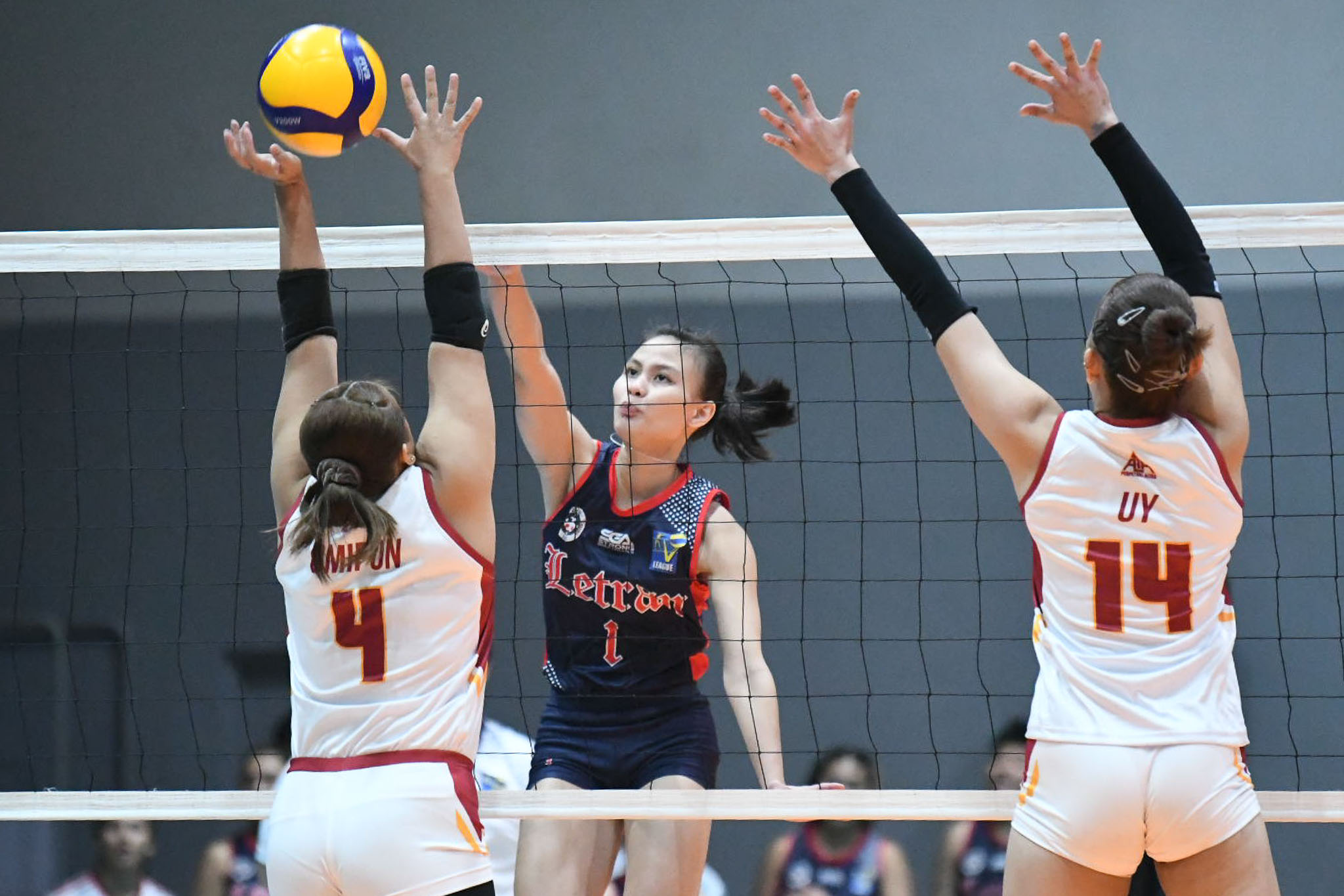 V-League-2025-UPHSD-Lady-Altas-vs-CSJL-Lady-Knights-Judiel-Nitura-3 FEU mounts comeback, averts disaster against Arellano in V-League AU CSJL FEU News UPHSD V-League Volleyball - philippine sports news