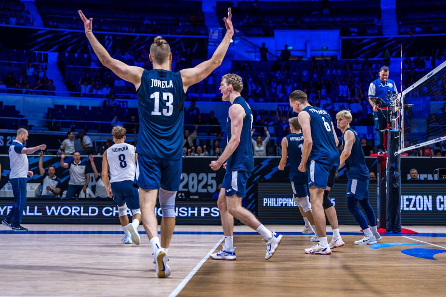 2025-FIVB-MWCH-France-vs-Finland-Joonas-Jokela Finland topples Olympic champion France in Men's World Championship thriller 2025 FIVB World Men’s Championship News Volleyball - philippine sports news
