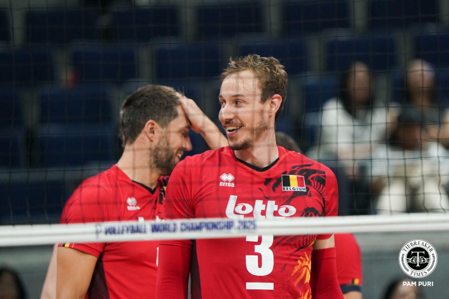 2025-FIVB-MWCH-Italy-vs-Belgium-Ferre-Reggers Belgium shocks defending champ Italy to reach MWCH Round of 16 2025 FIVB World Men’s Championship News Volleyball - philippine sports news