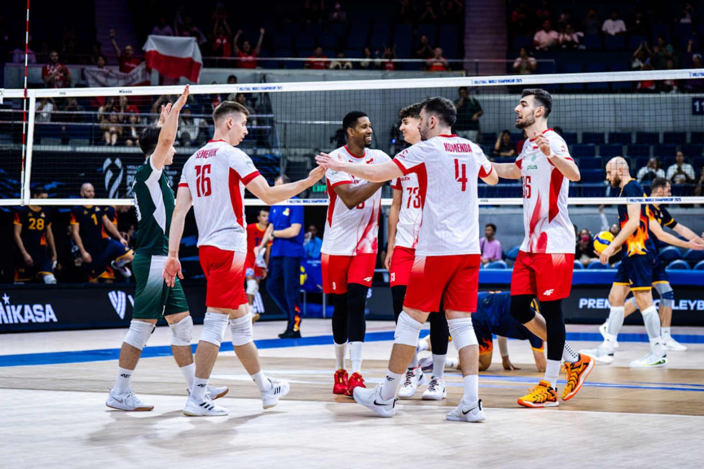 2025-FIVB-MWCH-Poland-vs-Romania-Wilfredo-Leon-Venero Top-ranked Poland survives scare, sweeps Romania to open World Championship bid 2025 FIVB World Men’s Championship News Volleyball - philippine sports news