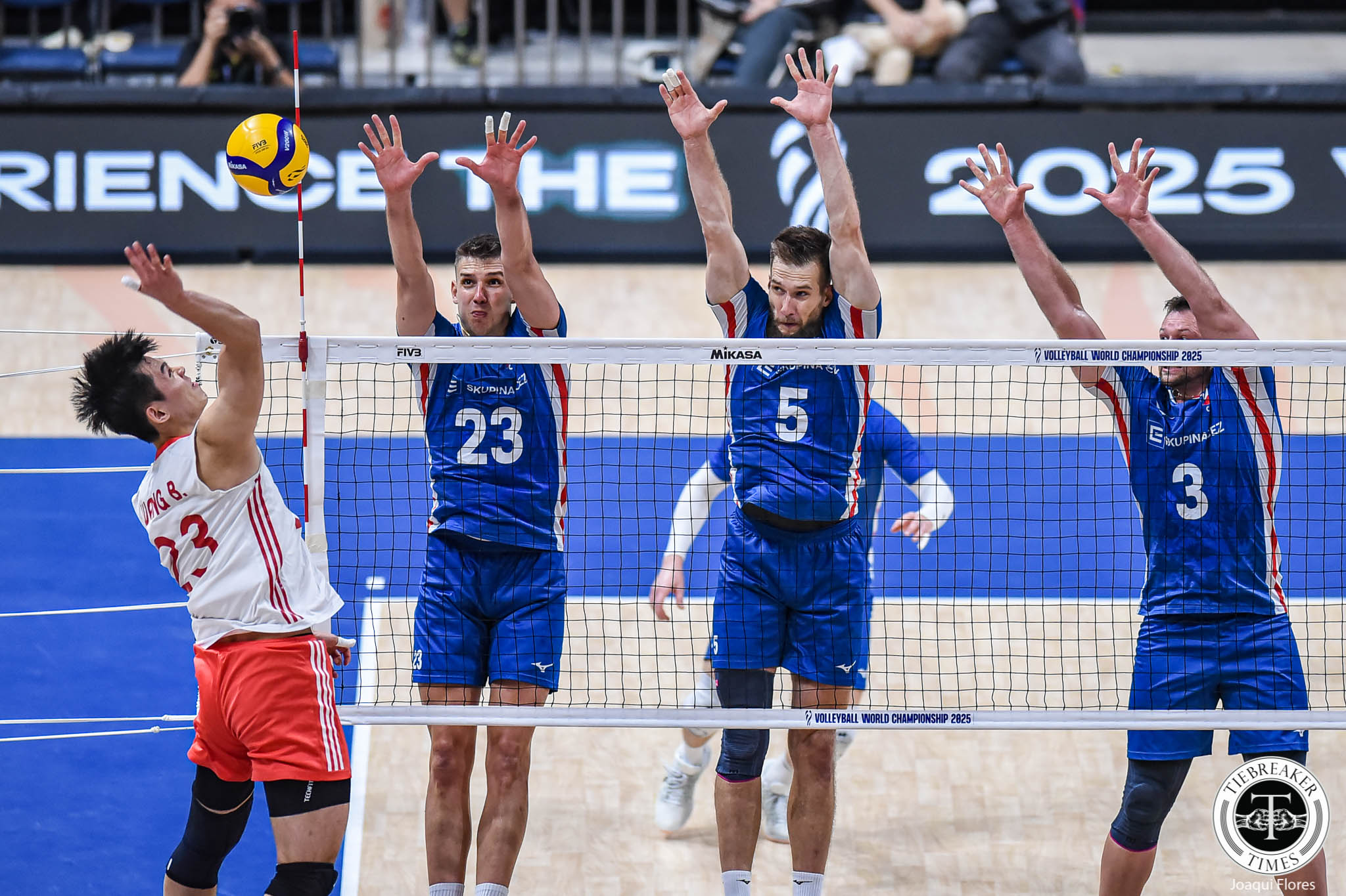 FIVB-MWCH-Czechia-vs.-China-3621 Indra’s 29-point masterclass vs China sends Czechia to MWCH Round of 16, eliminates Brazil 2025 FIVB World Men’s Championship News Volleyball - philippine sports news