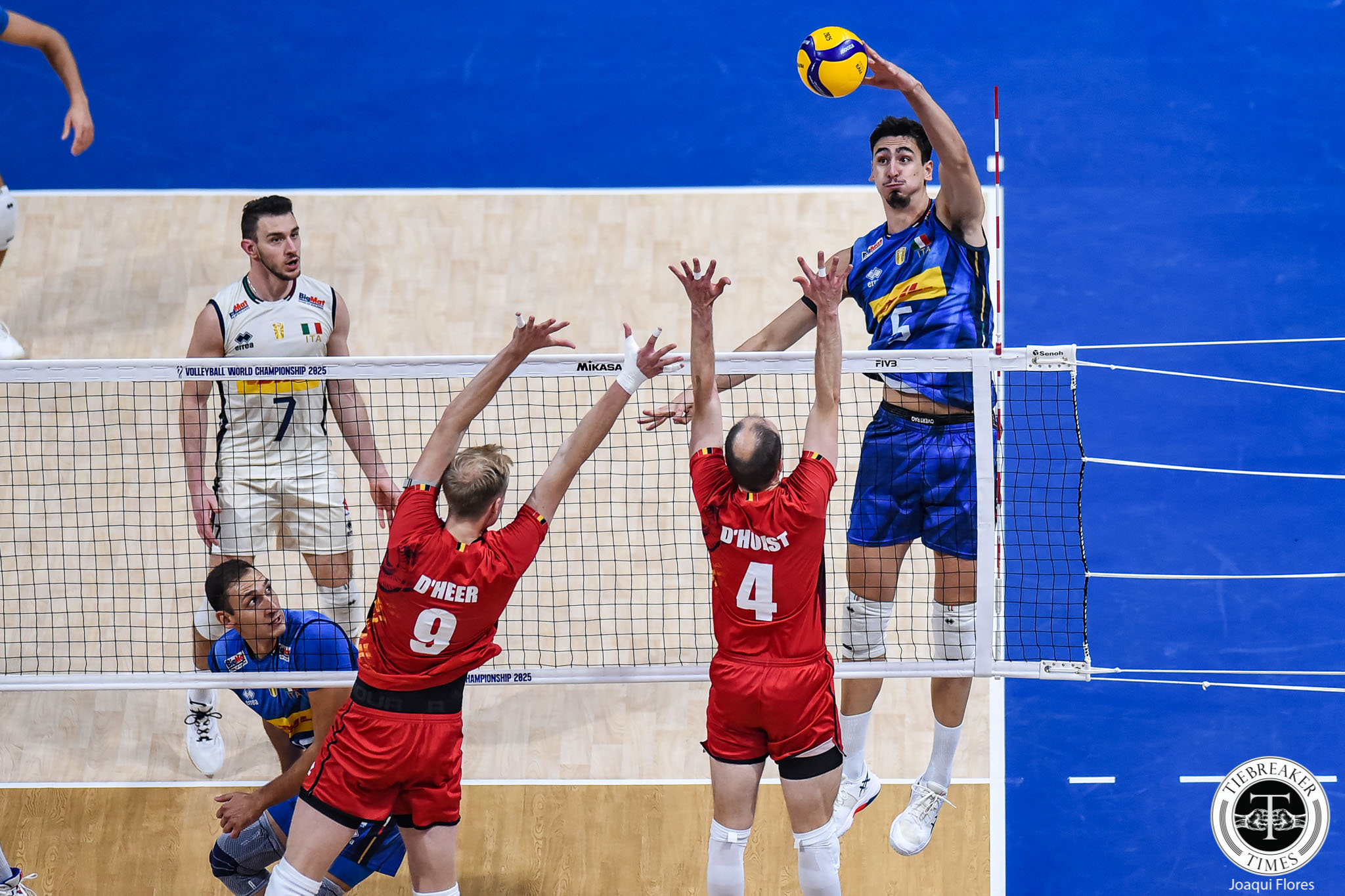 FIVB-MWCH-Italy-vs.-Belgium-Alessandro-Michieletto-0290 Italy avenge pool loss, sweep Belgium to advance to MWCH semis 2025 FIVB World Men’s Championship News Volleyball - philippine sports news
