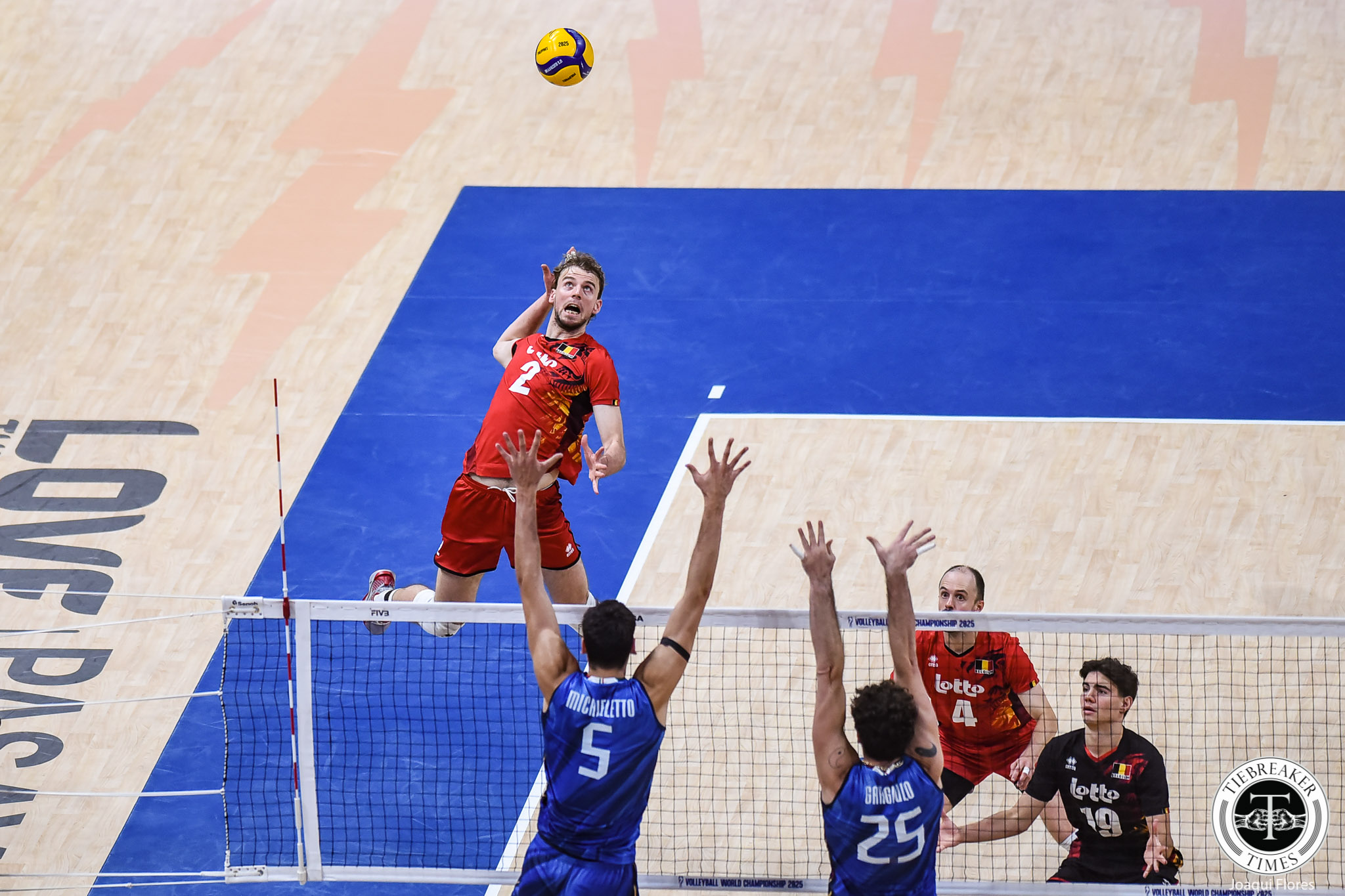 FIVB-MWCH-Italy-vs.-Belgium-Ferre-Reggers-0011 Italy avenge pool loss, sweep Belgium to advance to MWCH semis 2025 FIVB World Men’s Championship News Volleyball - philippine sports news