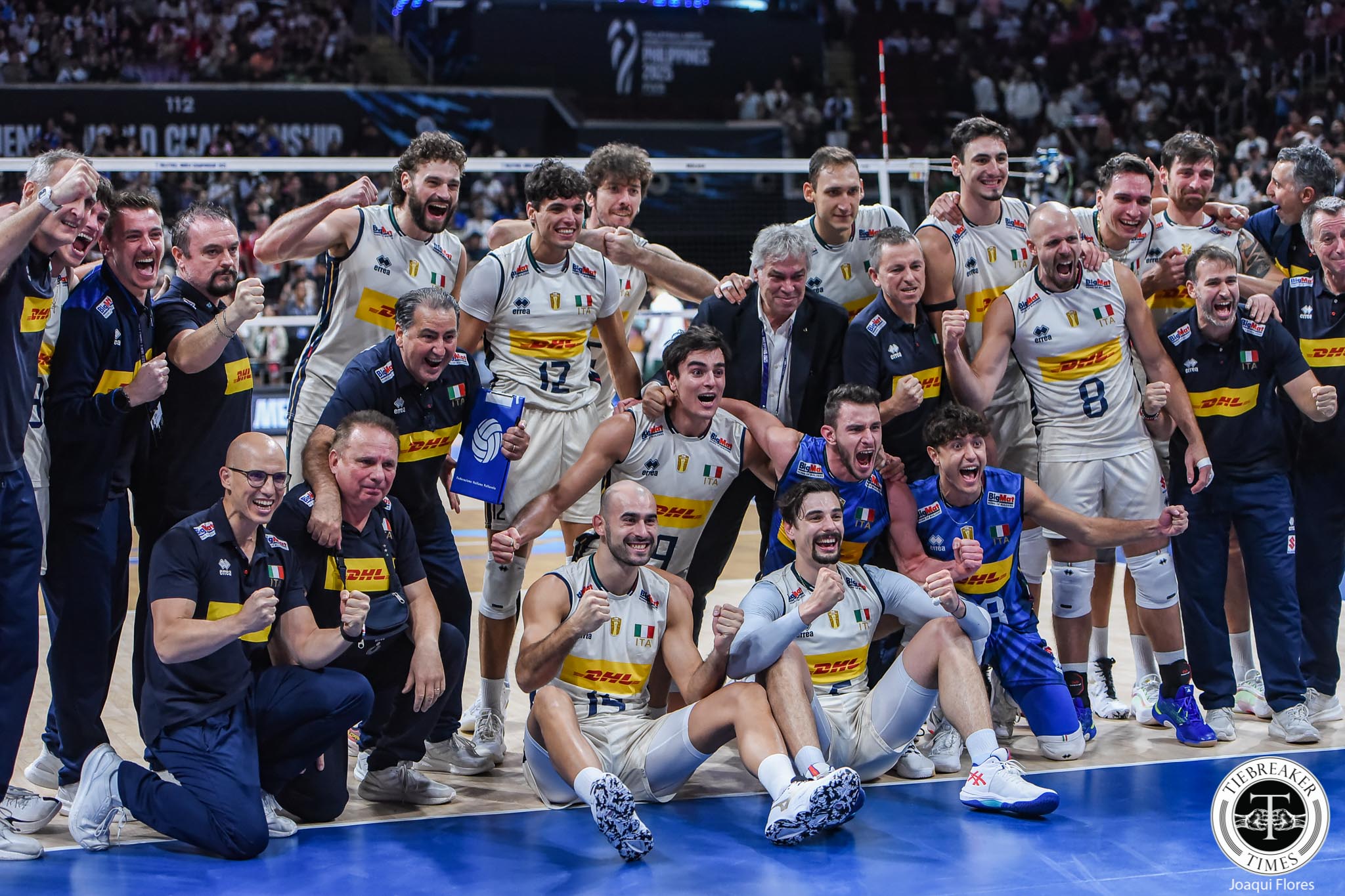 FIVB-MWCH-Italy-vs.-Poland-5735 Yuri Romano turns emotional after Italy’s semis triumph over rival Poland 2025 FIVB World Men’s Championship News Volleyball - philippine sports news