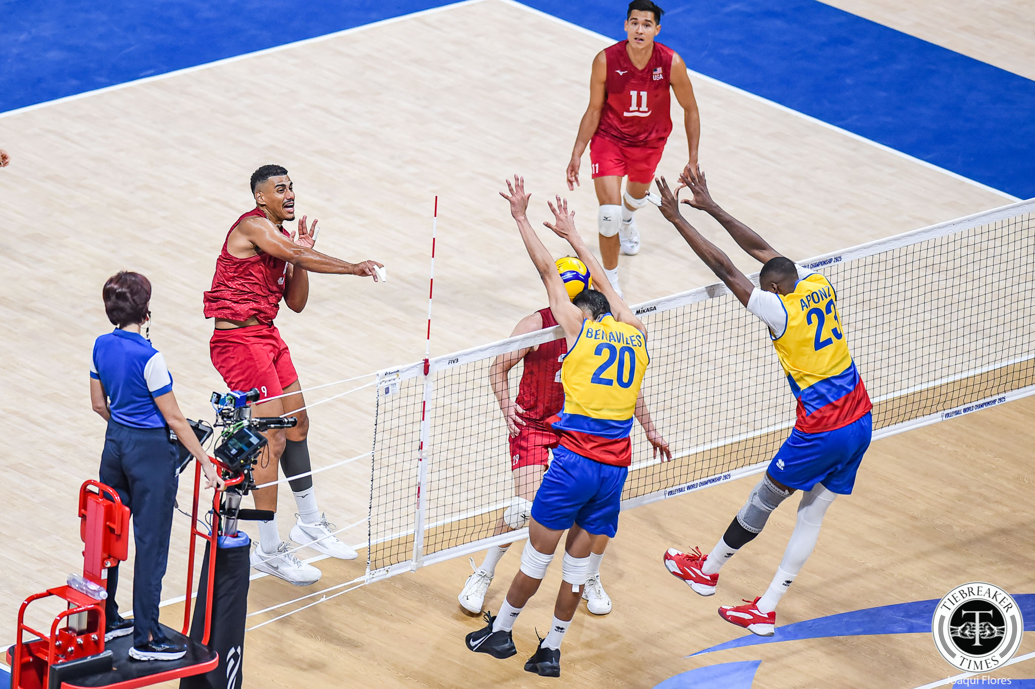 FIVB-MWCH-USA-vs.-Colombia-Gabriel-Garcia-5959 Christenson returns, leads USA to straight-set win over Colombia to open World Championship run 2025 FIVB World Men’s Championship News Volleyball - philippine sports news