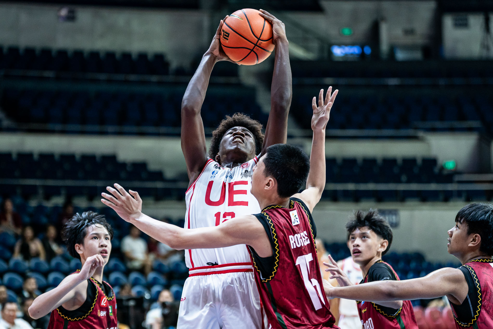 UAAP-S88-U16-Basketball-Goodluck-Okebata-09461 UAAP Juniors Basketball: Flores scores big, Jordan closes strong as Adamson survives Ateneo rally ADMU AdU Basketball News UAAP UE UP - philippine sports news