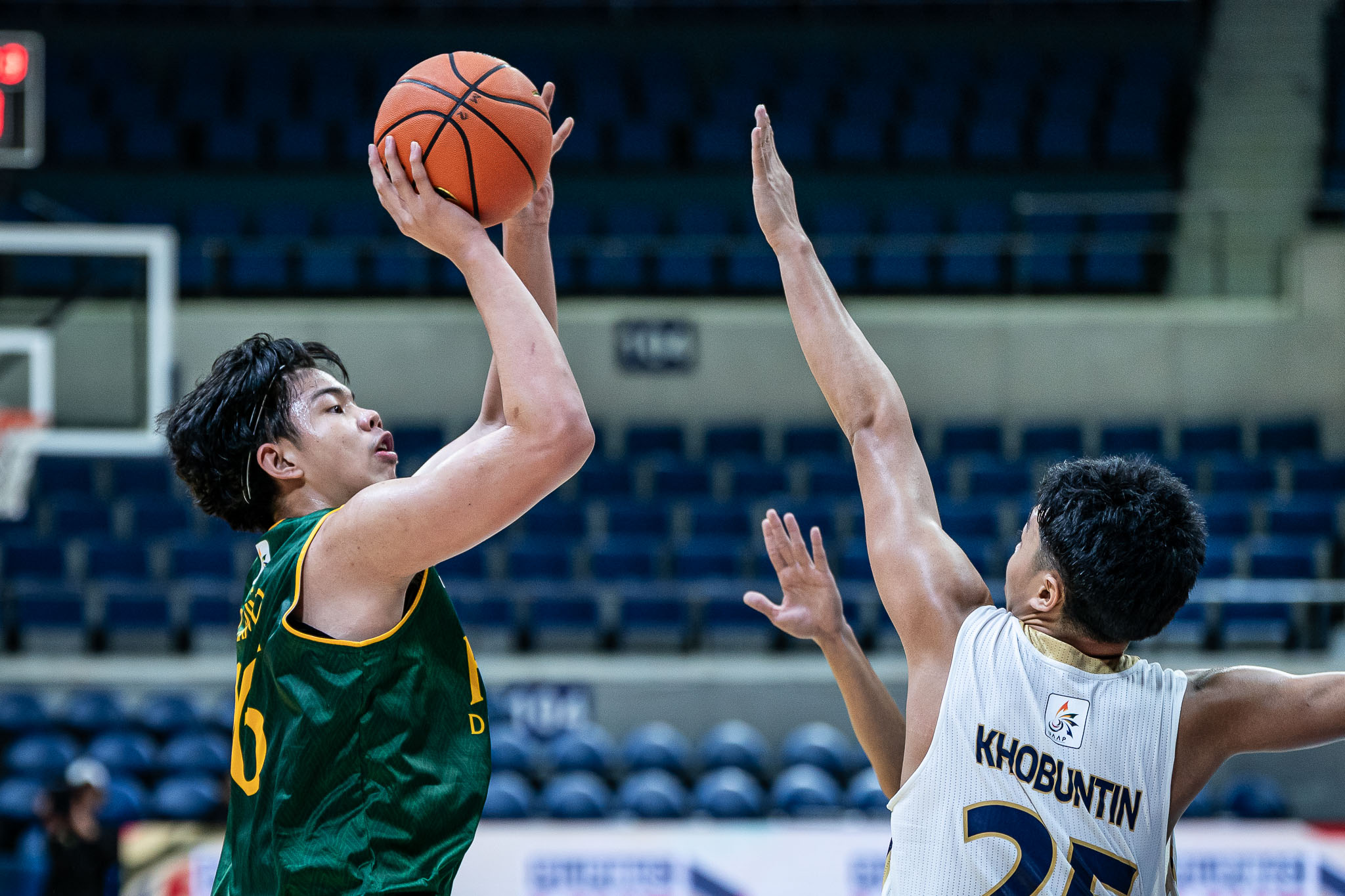 UAAP-S88-U16-Basketball-Prince-Carino-06399 NUNS, UST stay unbeaten in UAAP Juniors Basketball Basketball DLSU FEU News NU UAAP UST - philippine sports news