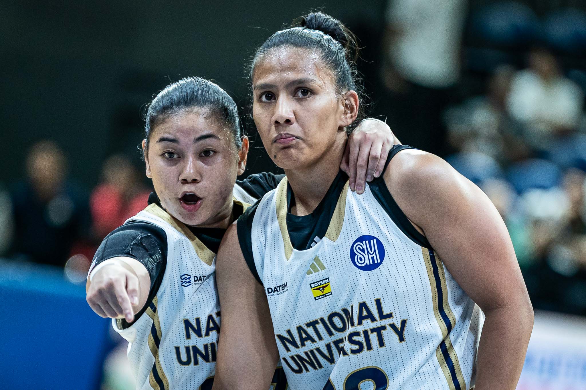 UAAP-S88-WBB-Aloha-Betanio-Kristine-Cayabyab-08053 DA Olan credits seniors, Dimaunahan system in easy transition as NU head coach Basketball News NU UAAP - philippine sports news