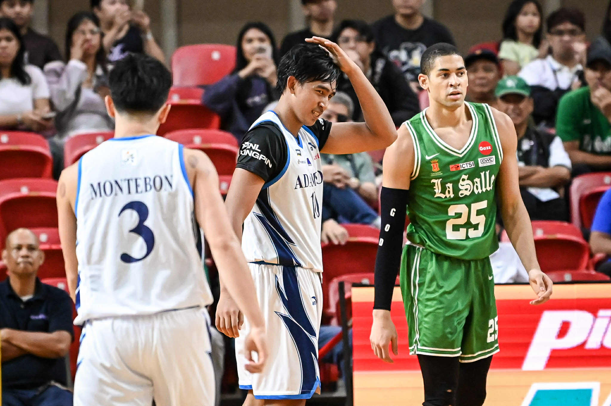 UAAP-Season-88-DLSU-vs-ADU-Cedrick-Manzano-x-Mike-Phillips-1 Cedrick Manzano vows to match rival Mike Phillips’ energy come round 2 clash AdU Basketball News UAAP - philippine sports news