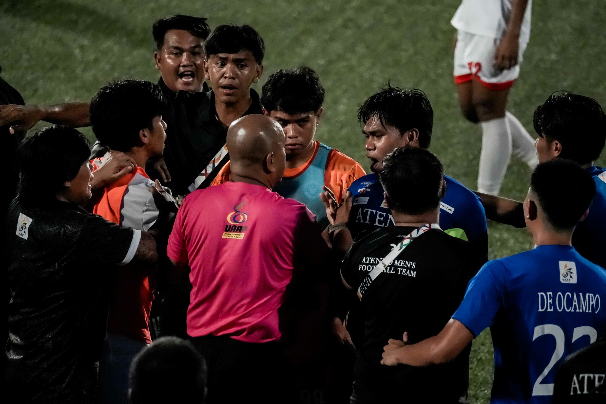 UAAP-Season-88-Football-6473-min-scaled UE docked 3 points, multiple suspensions handed out in Ateneo Blue Eagles-Red Warriors clash ADMU Football News UAAP UE - philippine sports news