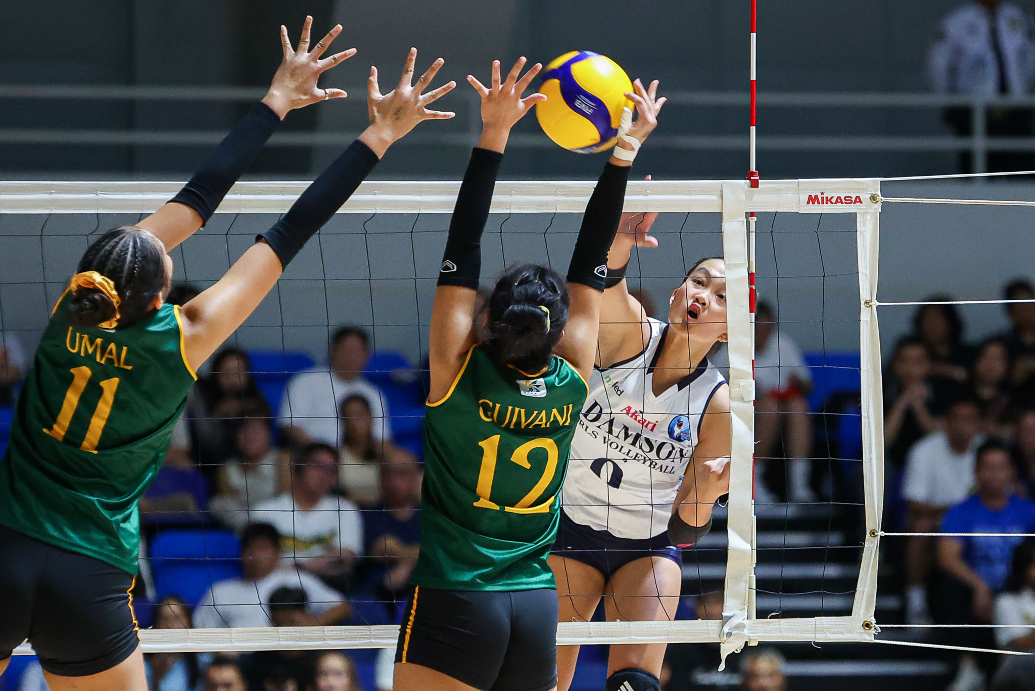 UAAP-Season-88-Girls-HSVB-ADU-vs-FEUD-Ma.-Ellaine-Gonzalvo-7504 NUNS overcomes UST in 4 to open UAAP Girls' Volleyball title defense ADMU AdU DLSU FEU News NU UAAP UE UP UST Volleyball - philippine sports news