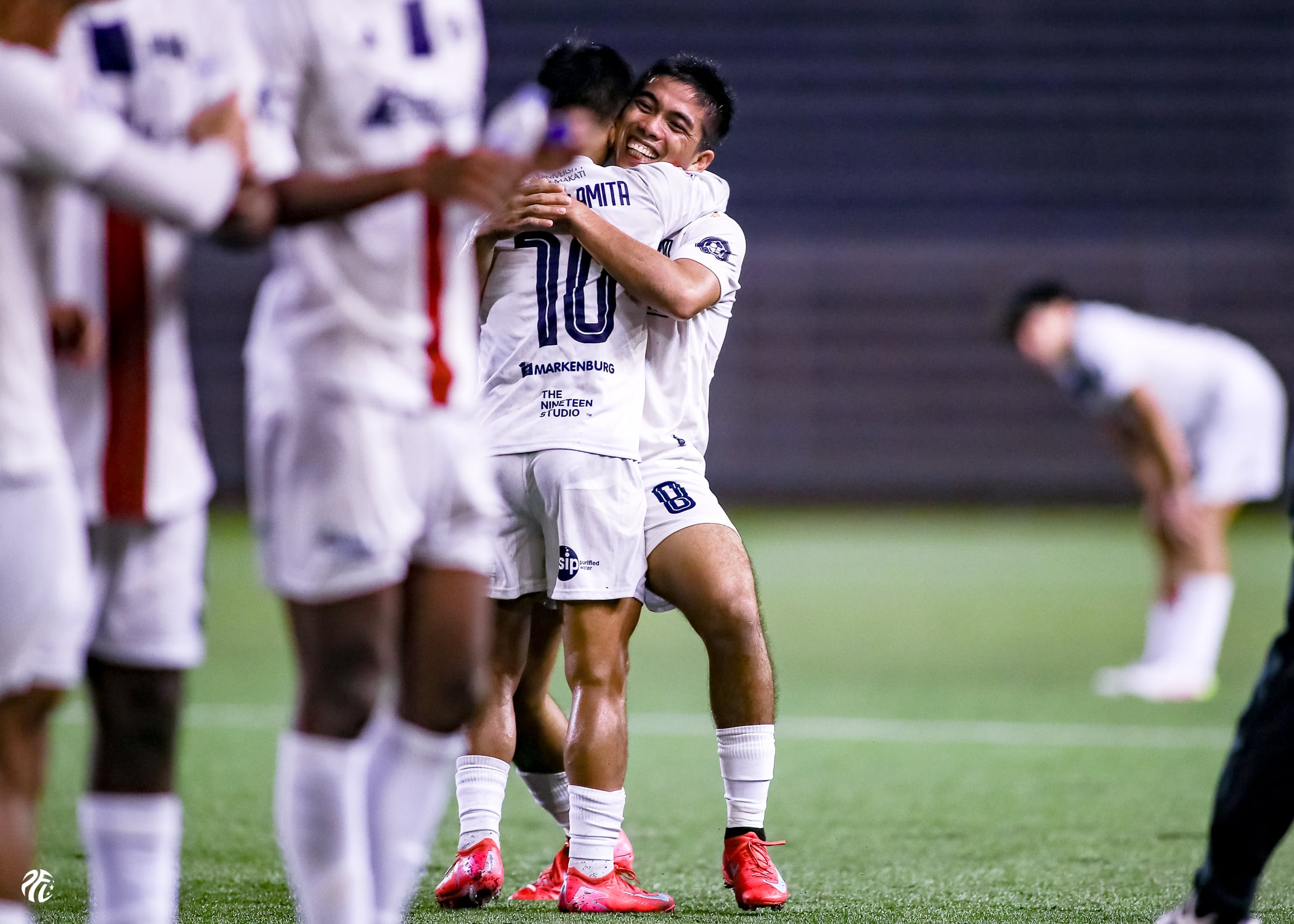 2025-26-PFL-Aguilas-UMak-def-Maharlika-Jhomaray-Sapal-1 Emotional victory for Cebu as Leo Maquiling stars in rout of DB Garelli Football News PFL - philippine sports news