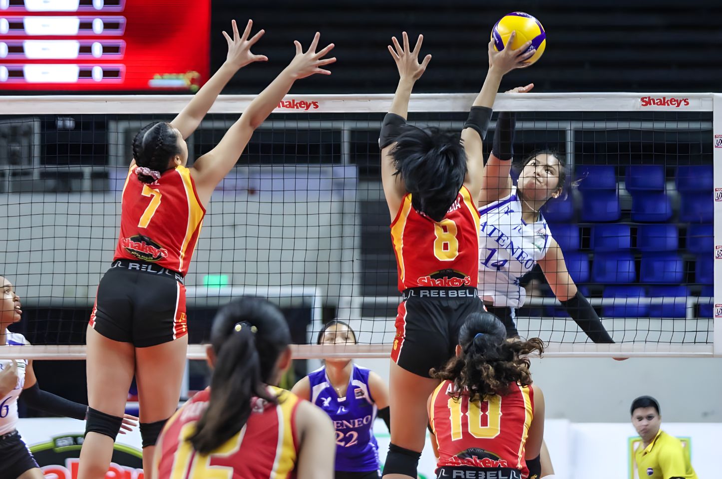 2025-SSL-Ateneo-vs-San-Sebastian-Ana-Hermosura Kath Santos' heroics lead San Sebastian to stunning reverse sweep over Ateneo in SSL ADMU CSJL LPU News NU PSL SSC-R UP Volleyball - philippine sports news