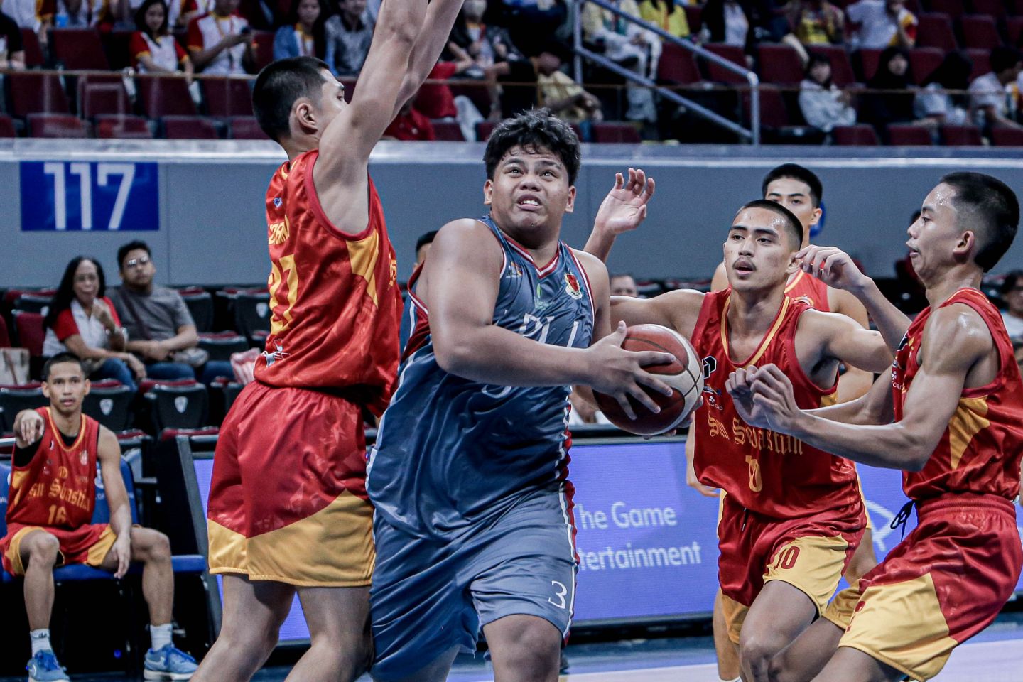 NCAA-101-Lyceum-vs-San-Sebastian-Steven-Creus San Beda-Rizal finally breaks through, tops JRU for 1st win in NCAA 101 Basketball CSB JRU NCAA News SBC SSC-R - philippine sports news