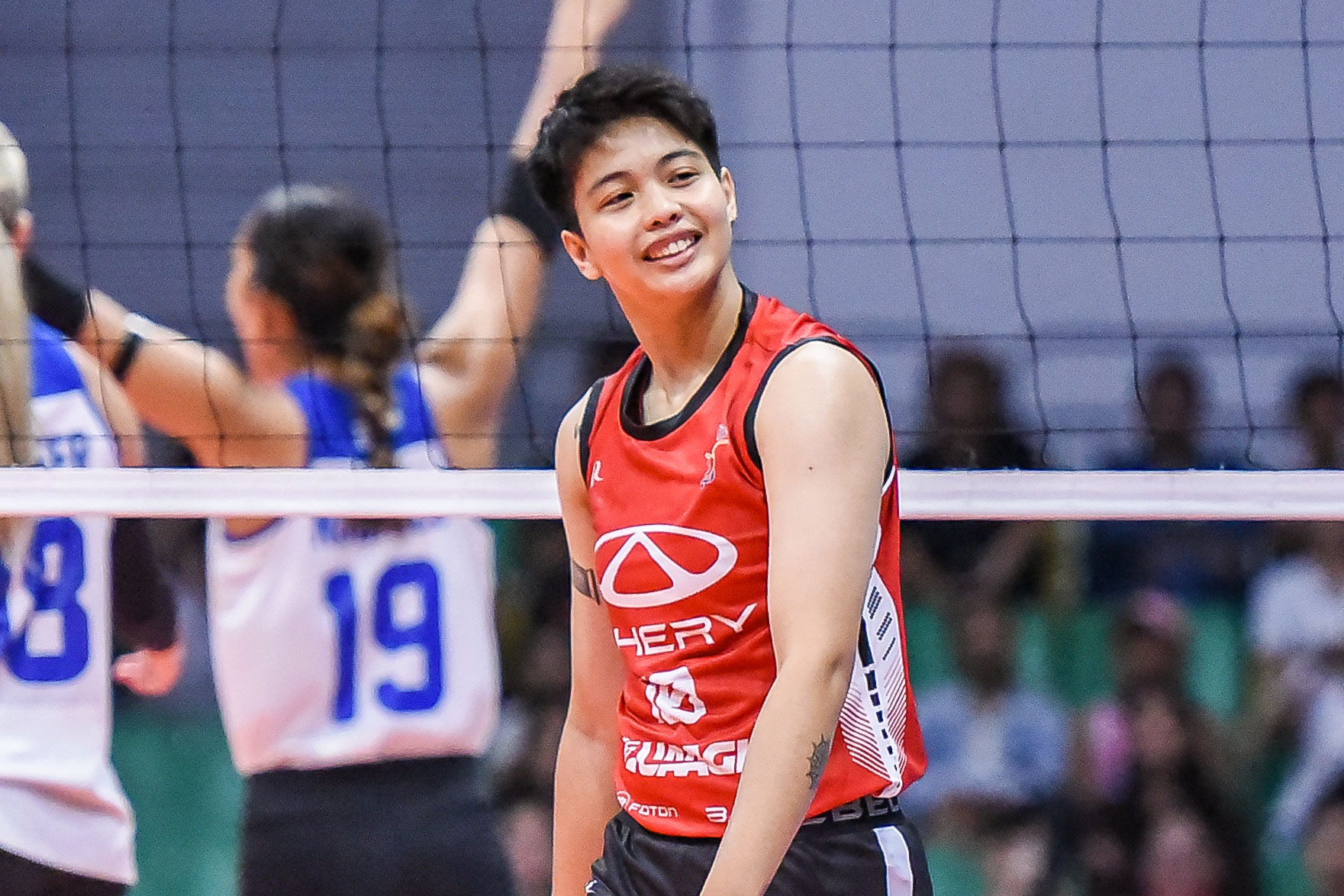 PVL-RC-25-Chery-Tiggo-vs.-Zus-Ara-Galang-1009 DeBeer powers ZUS Coffee past Chery Tiggo EV for first official PVL Reinforced win News PVL Volleyball - philippine sports news